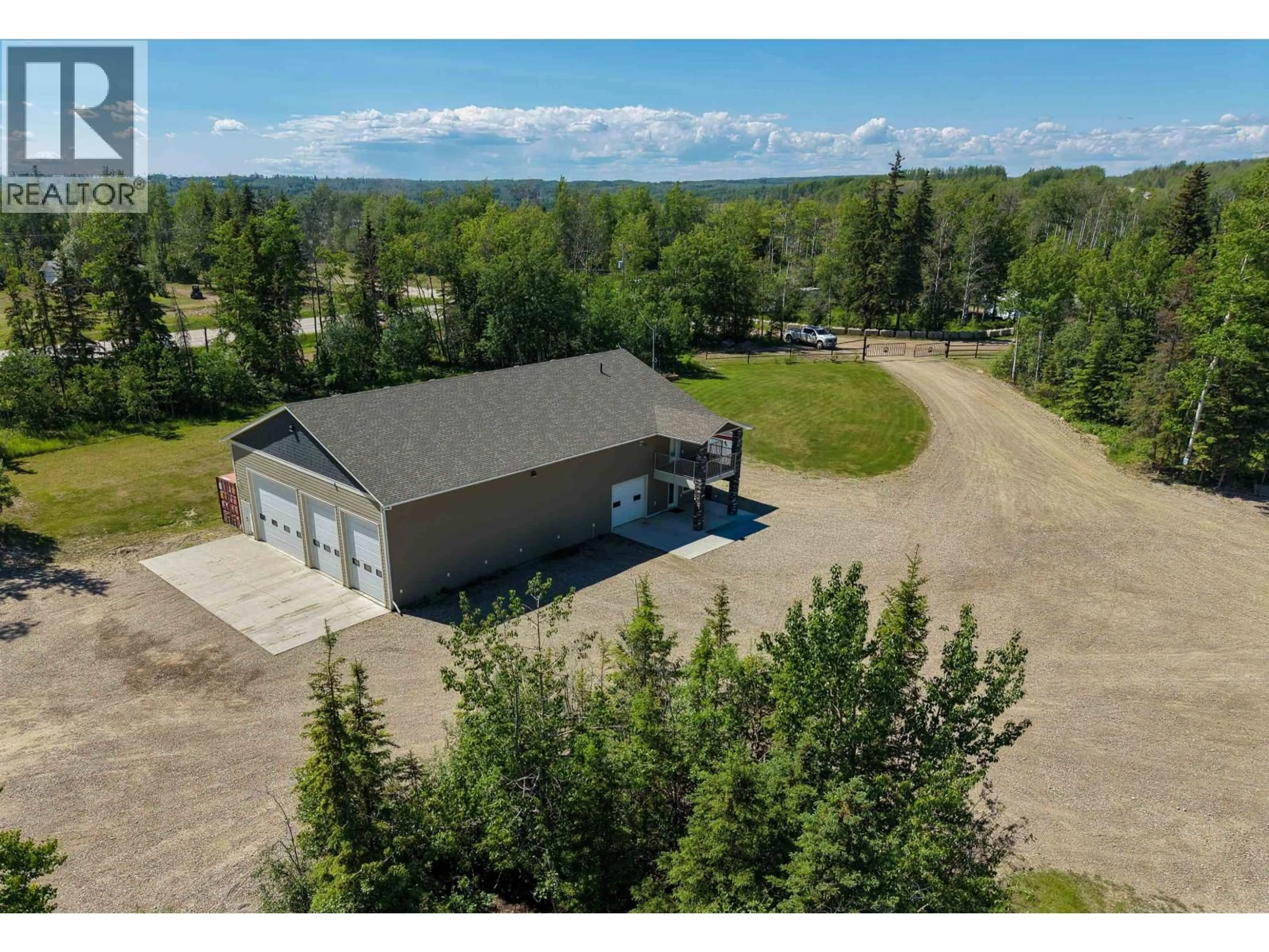 A pic from outside/outdoor area/front of a property/back of a property/a pic from drone, unknown for 13573 BLUEBIRD ROAD, Fort St. John British Columbia V1J4M7