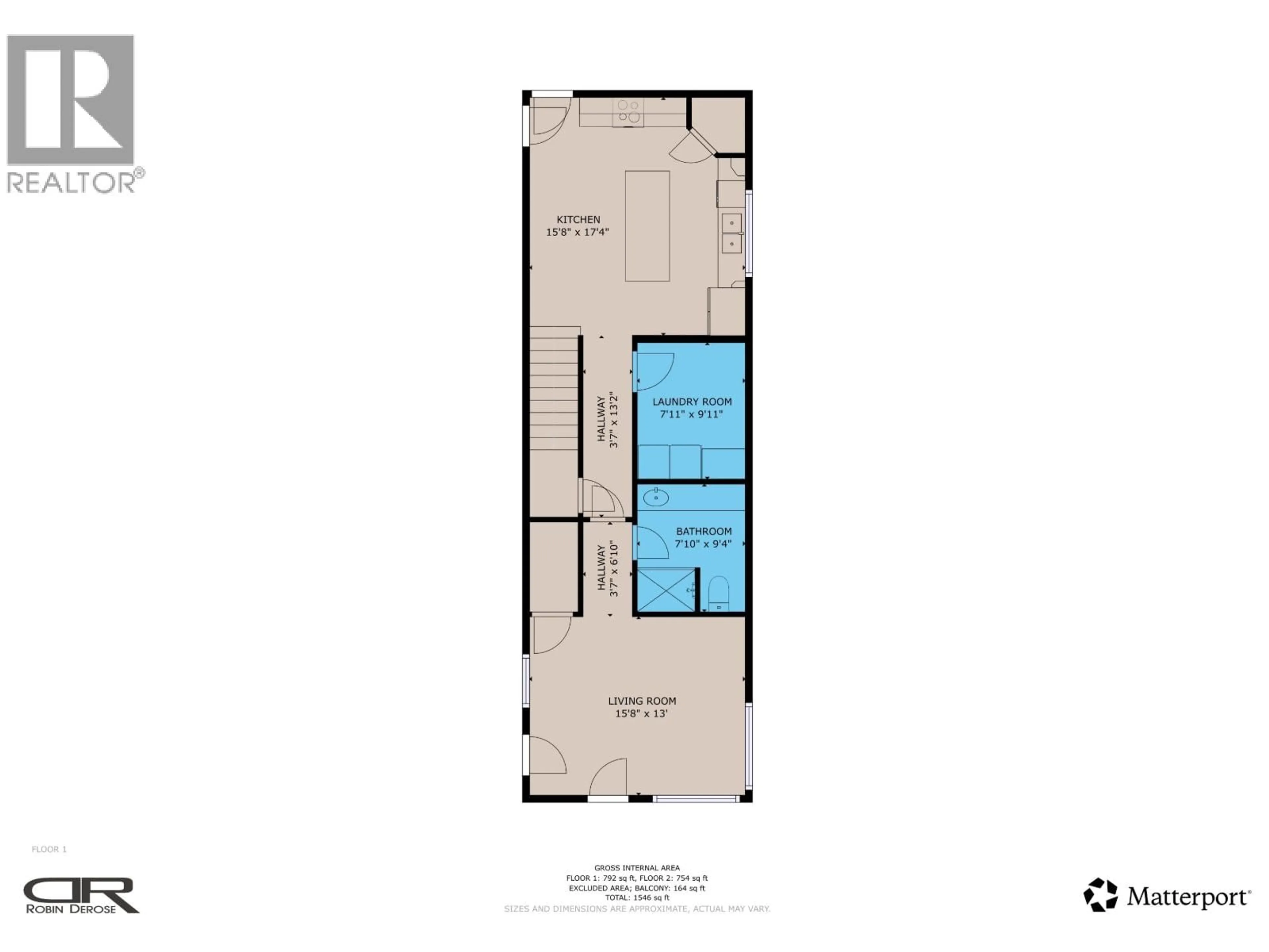 Floor plan for 13573 BLUEBIRD ROAD, Fort St. John British Columbia V1J4M7