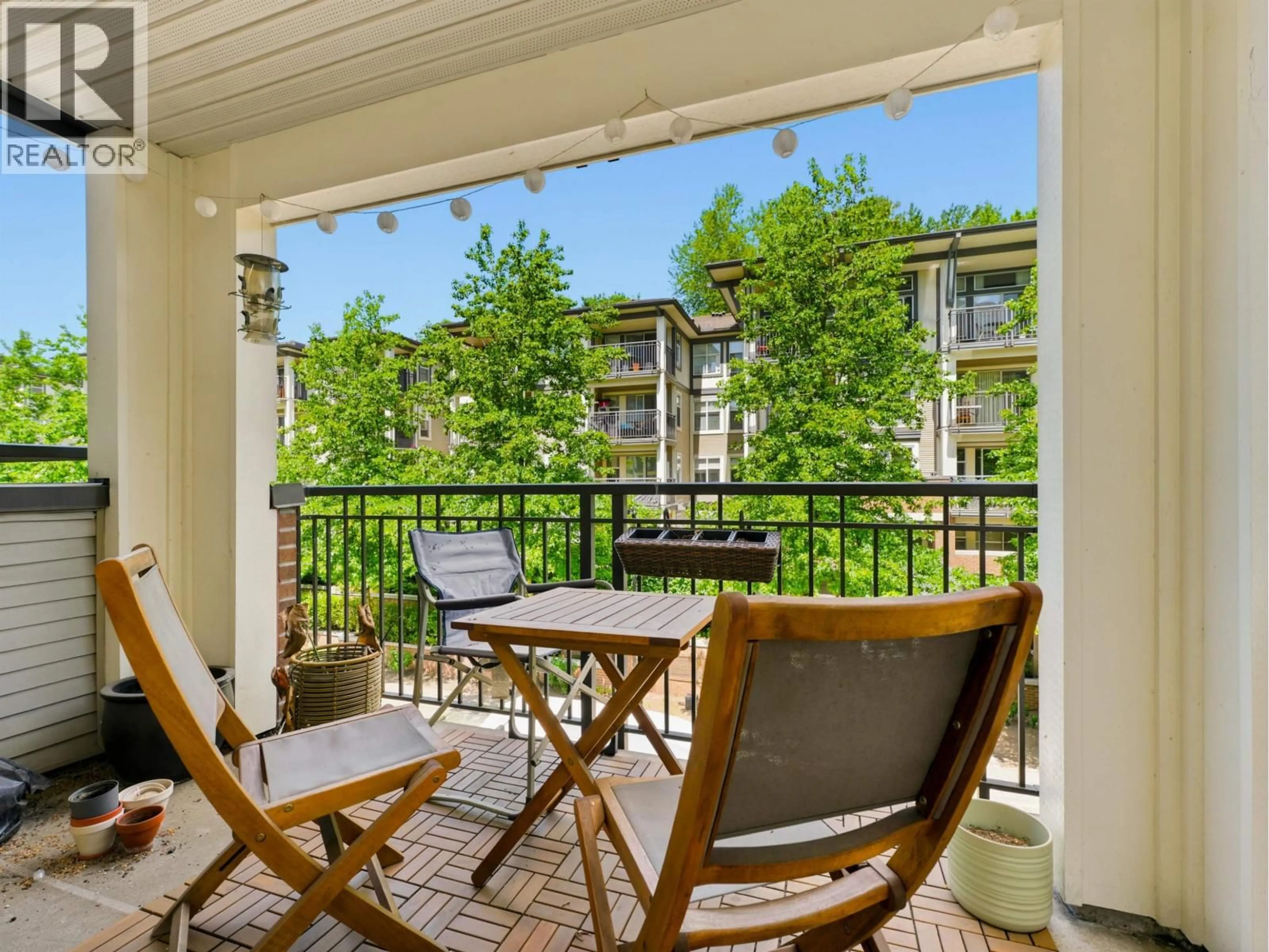 Patio, water/lake/river/ocean view for 311 - 4868 BRENTWOOD DRIVE, Burnaby British Columbia V5C0C2