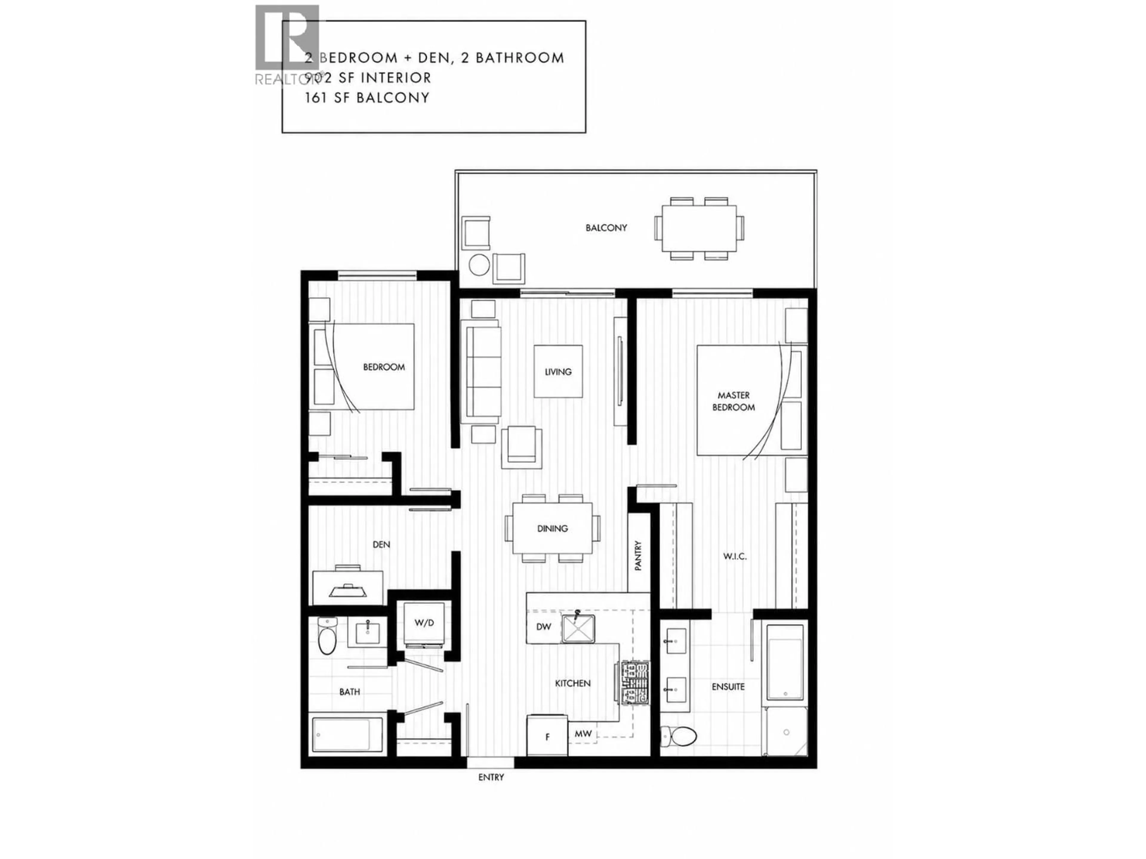 Floor plan for 326 - 55 KLAHANIE DRIVE, Port Moody British Columbia V3H0M9