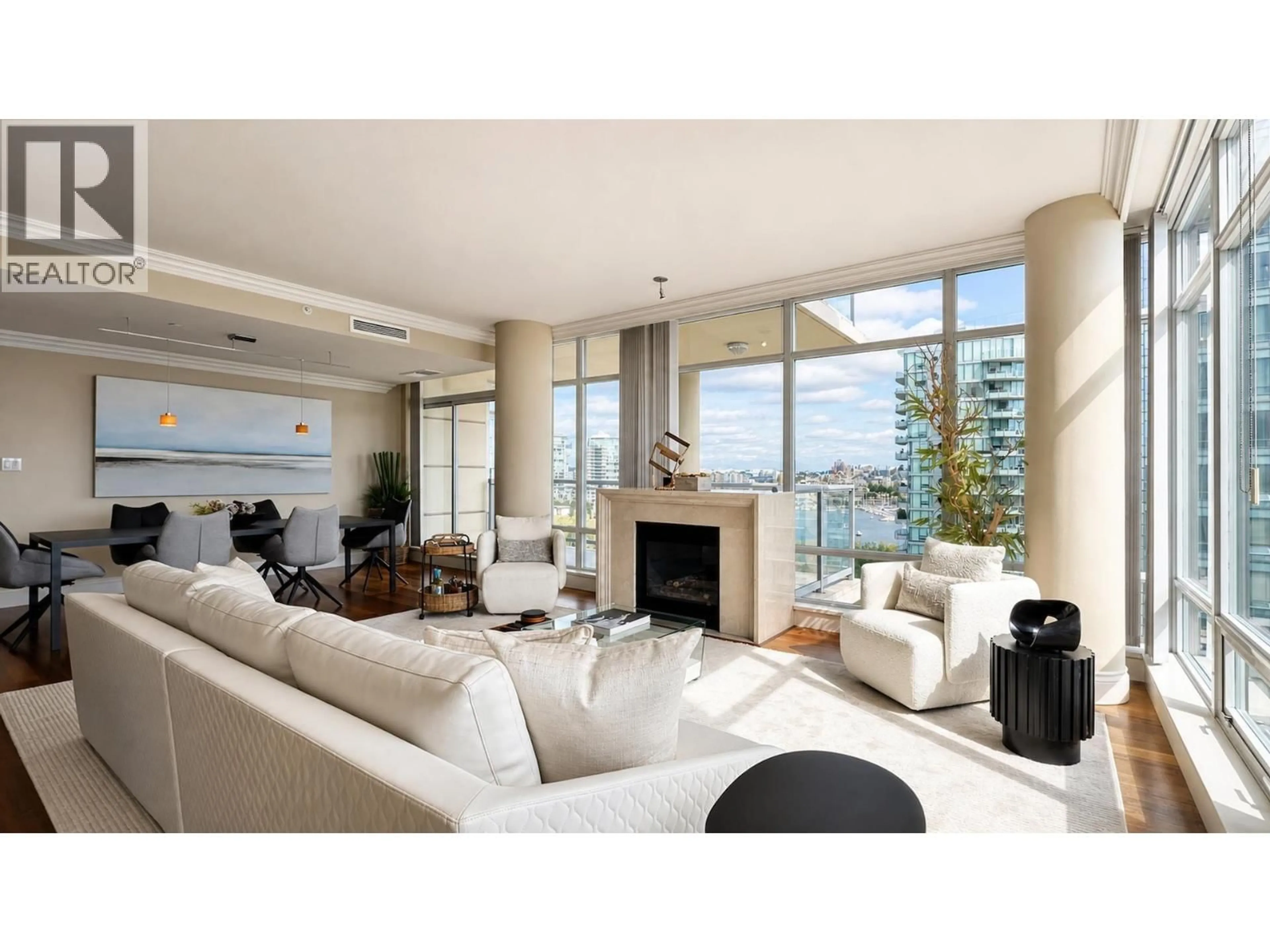 Living room with furniture, unknown for 1201 - 428 BEACH CRESCENT, Vancouver British Columbia V6Z3G1