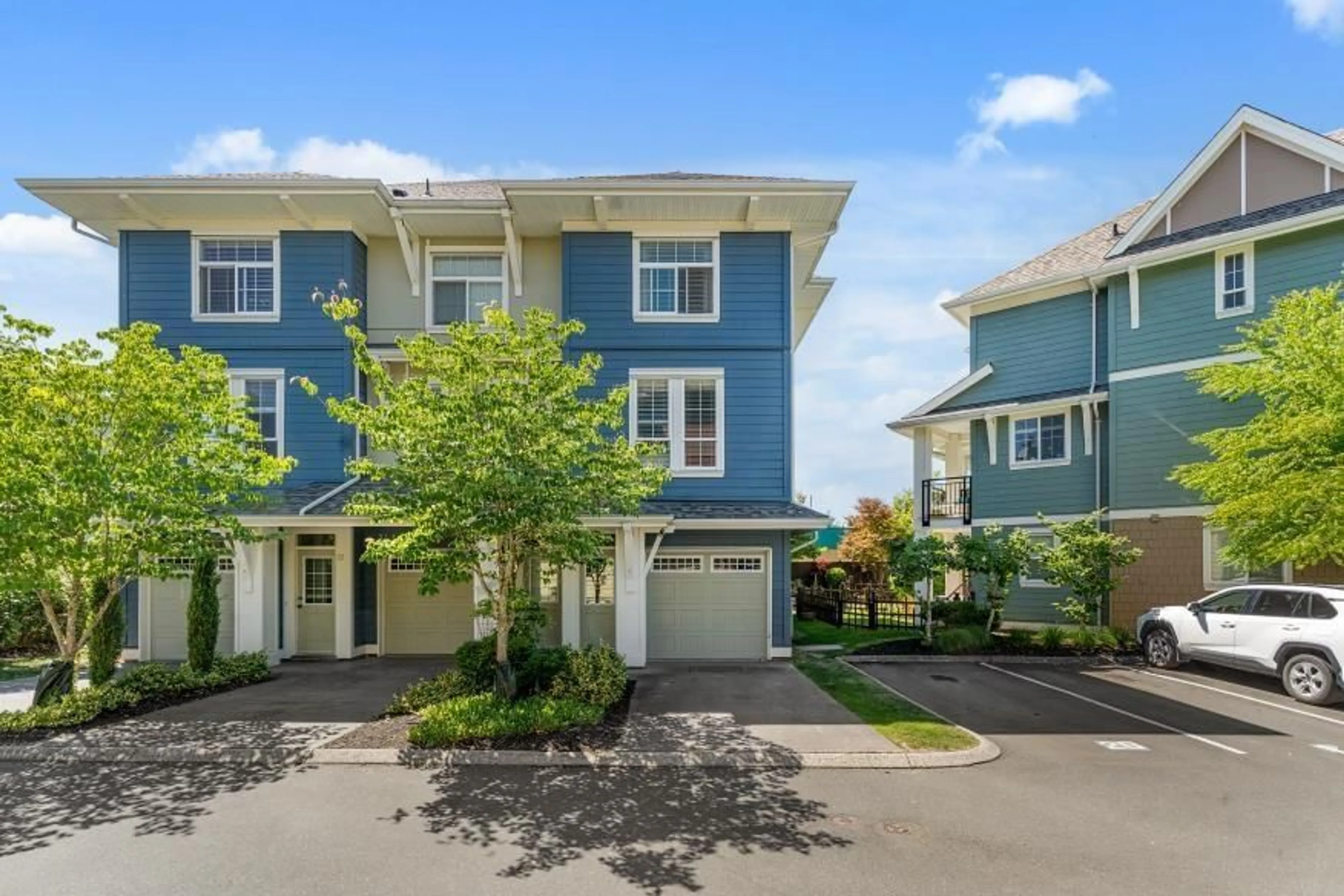 A pic from outside/outdoor area/front of a property/back of a property/a pic from drone, street for 21 - 45137 NICOMEN CRESCENT, Chilliwack British Columbia V2R0R3