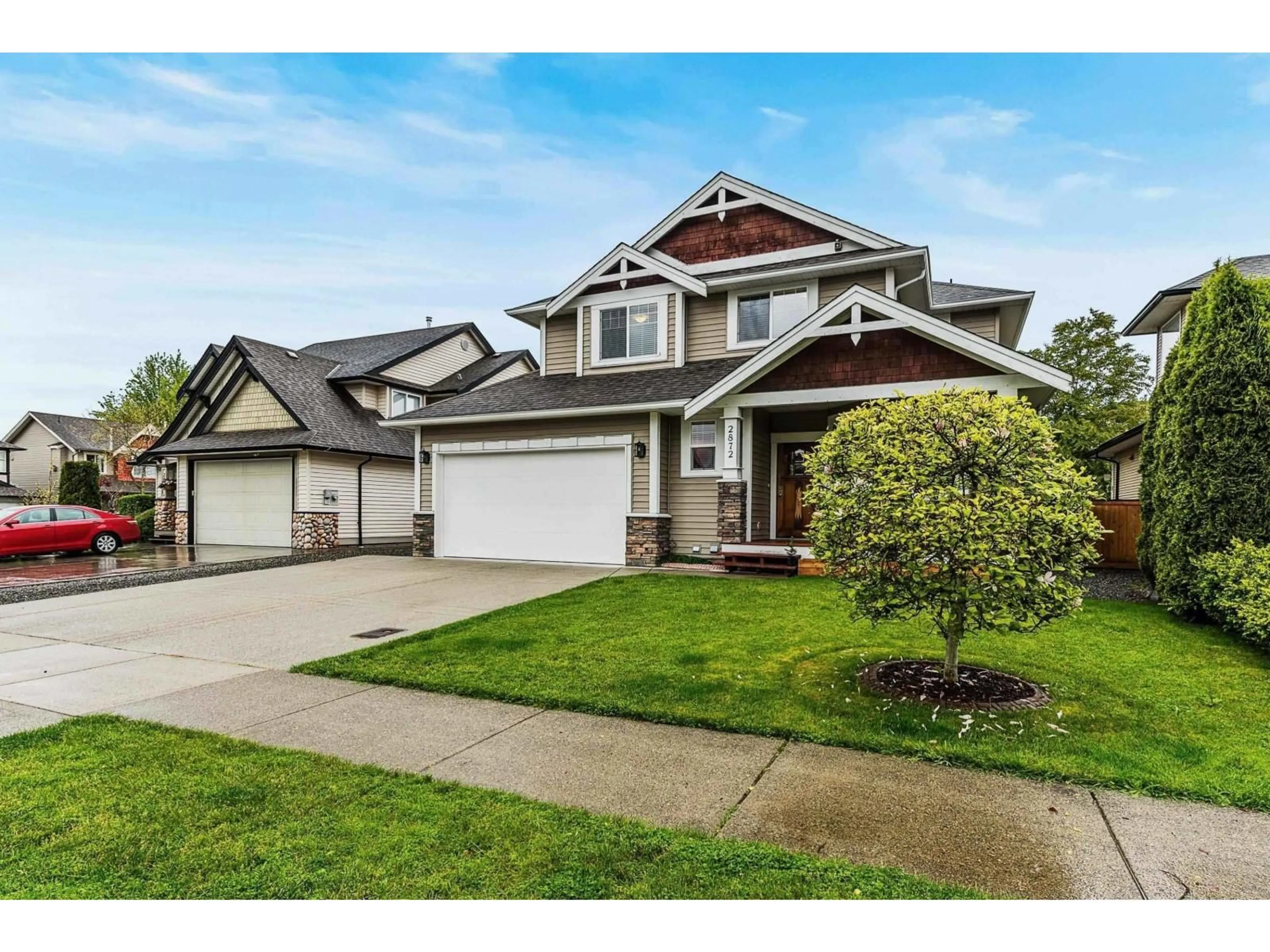 Home with vinyl exterior material, street for 2872 CAMBIE STREET, Abbotsford British Columbia V4X2R9