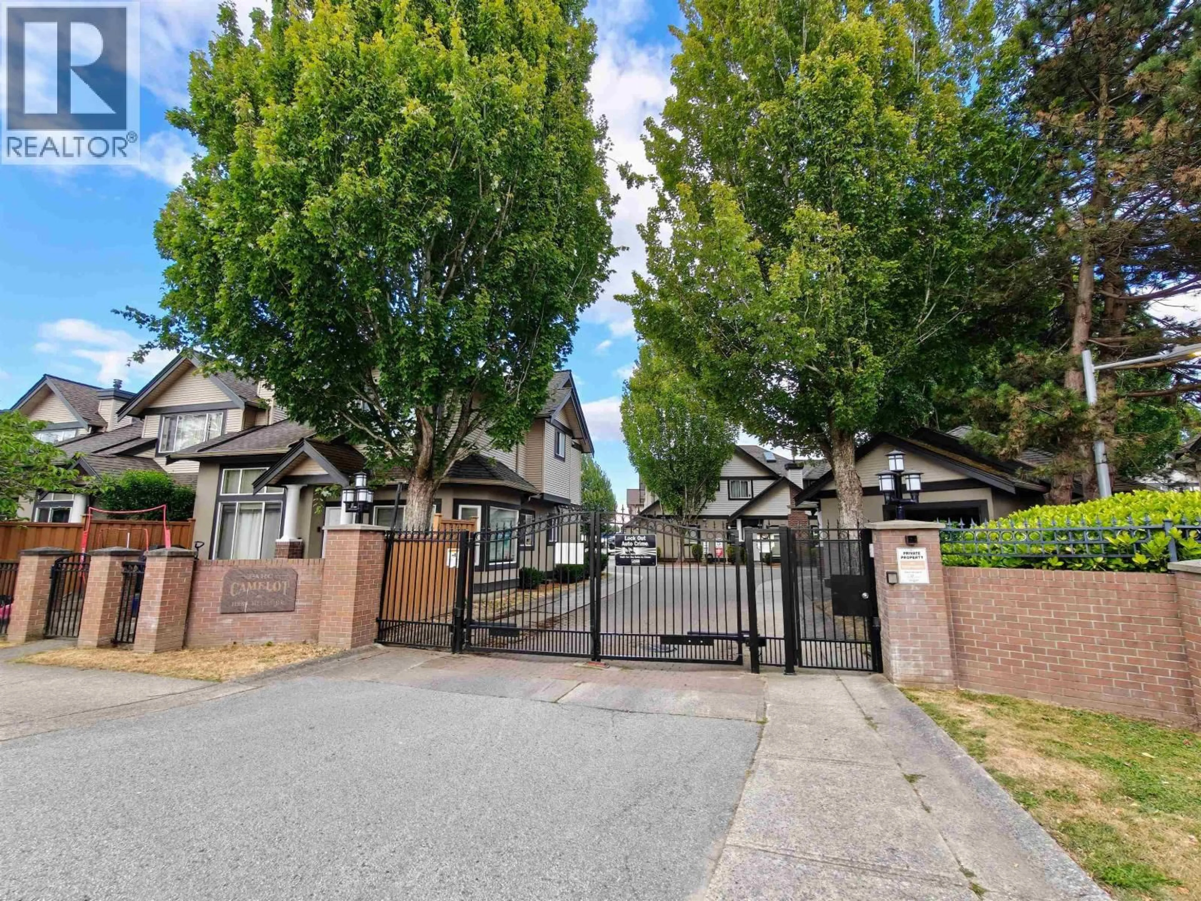 A pic from outside/outdoor area/front of a property/back of a property/a pic from drone, street for 25 - 11888 MELLIS DRIVE, Richmond British Columbia V6X1M1