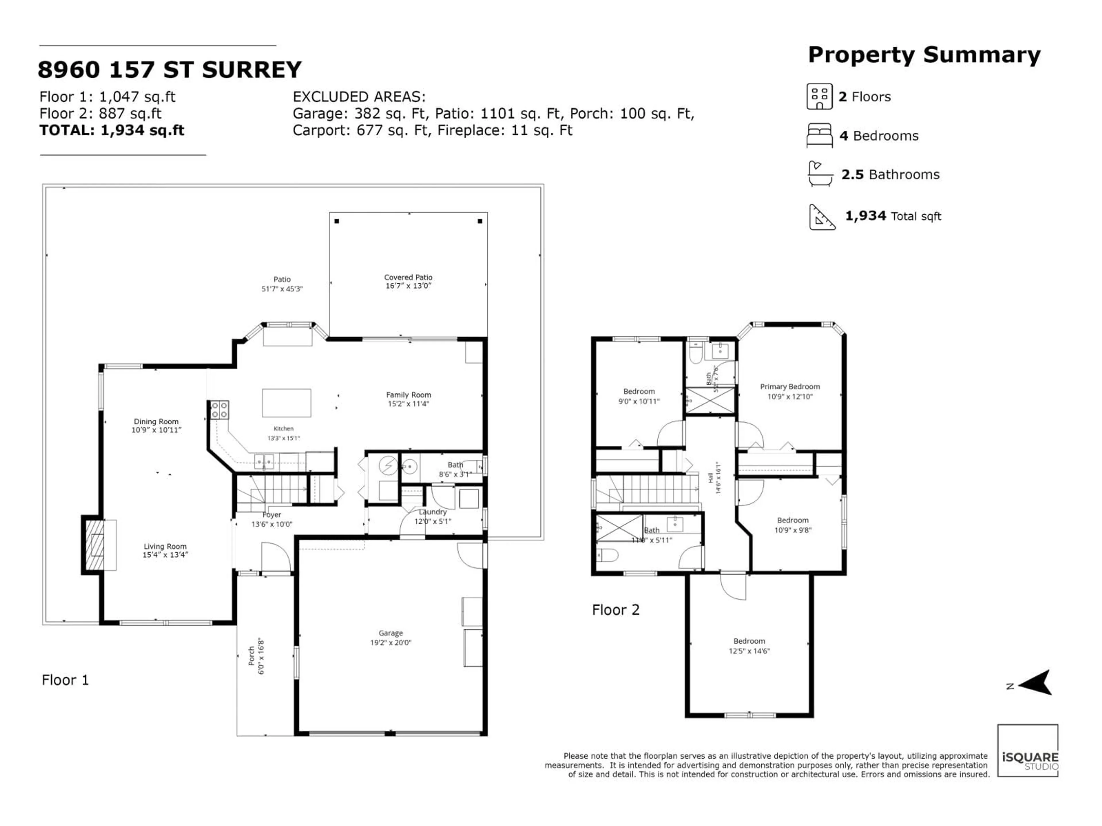 Floor plan for 8960 157 STREET, Surrey British Columbia V4N2Y5