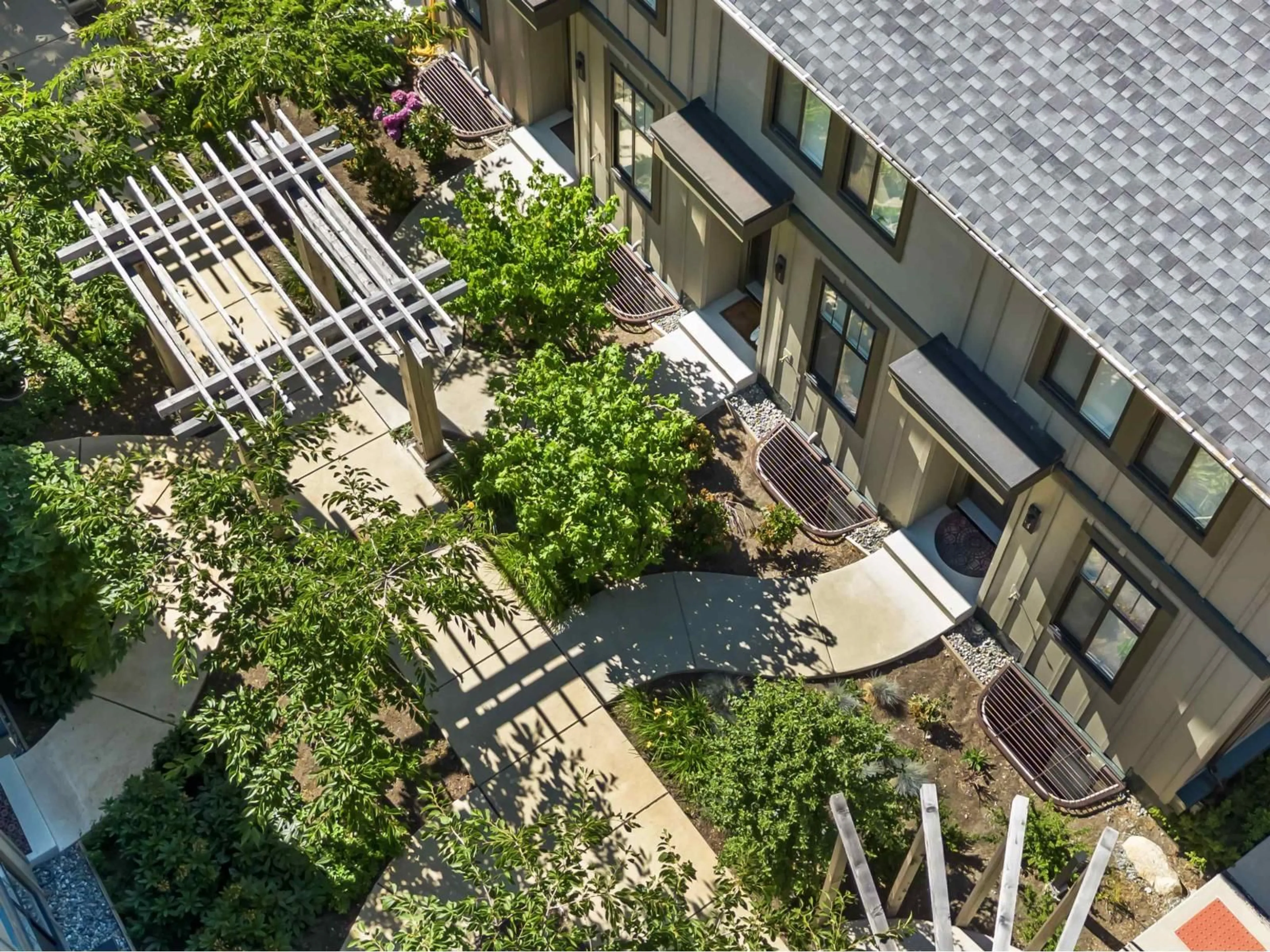A pic from outside/outdoor area/front of a property/back of a property/a pic from drone, city buildings view from balcony for 32 - 2350 165 STREET, Surrey British Columbia V3Z1J9