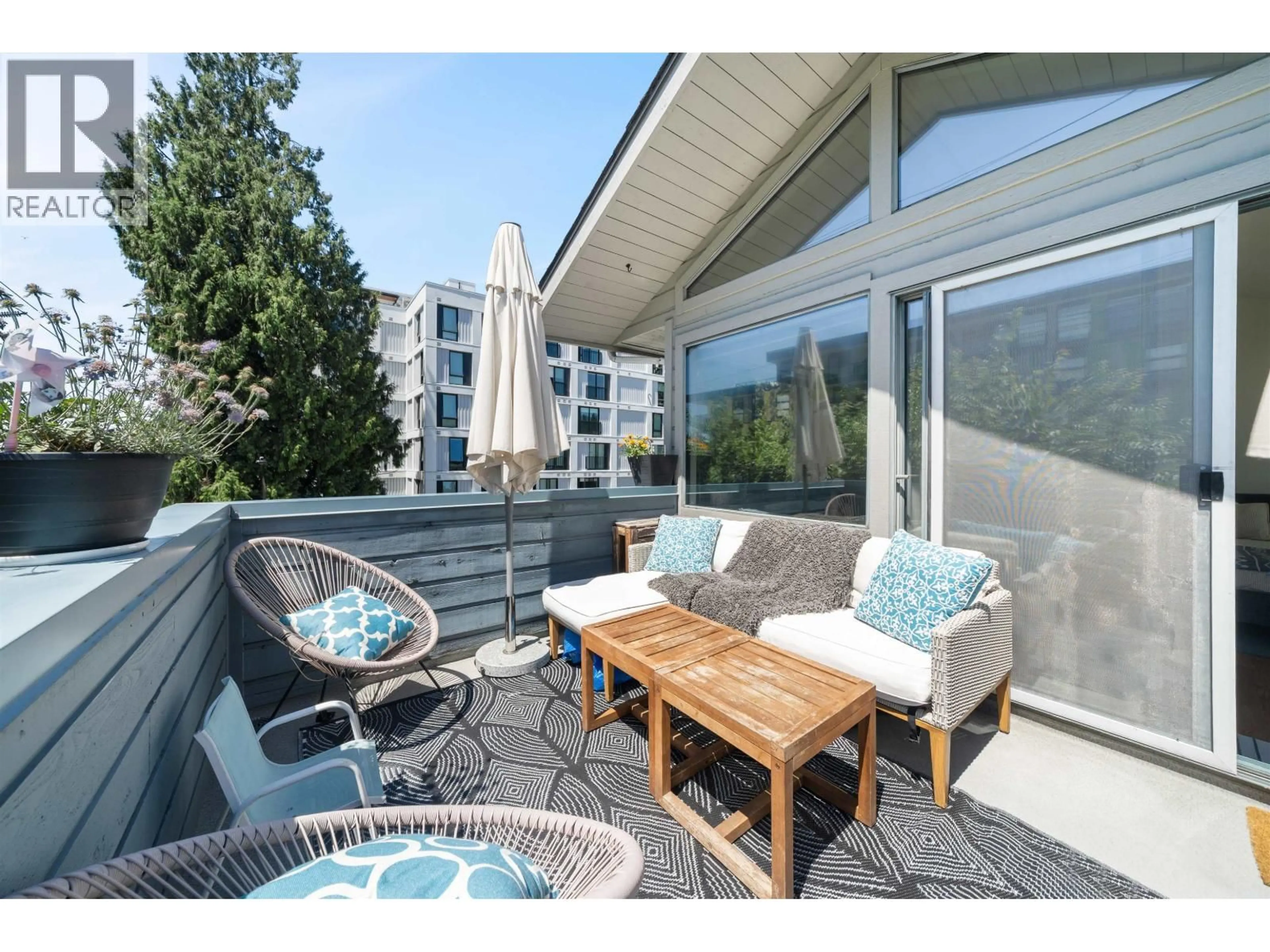 Patio, water/lake/river/ocean view for 3 - 2118 EASTERN AVENUE, North Vancouver British Columbia V7L3G3