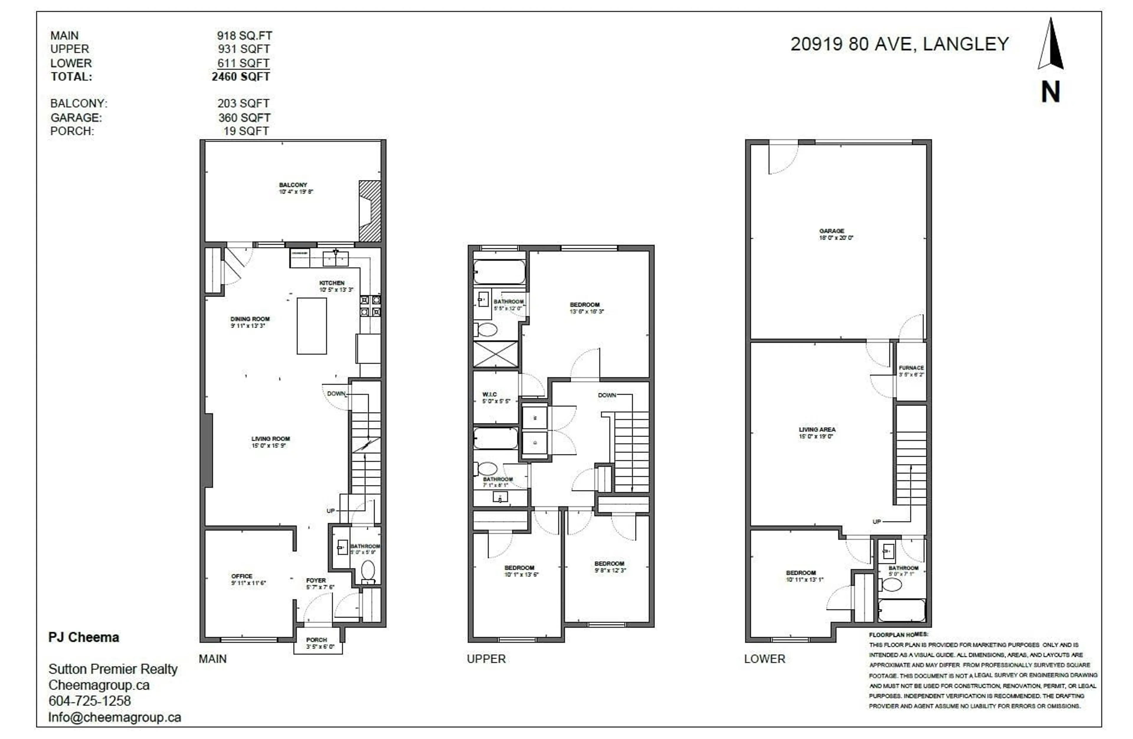 Floor plan for 20919 80 AVENUE, Langley British Columbia V2Y0R3
