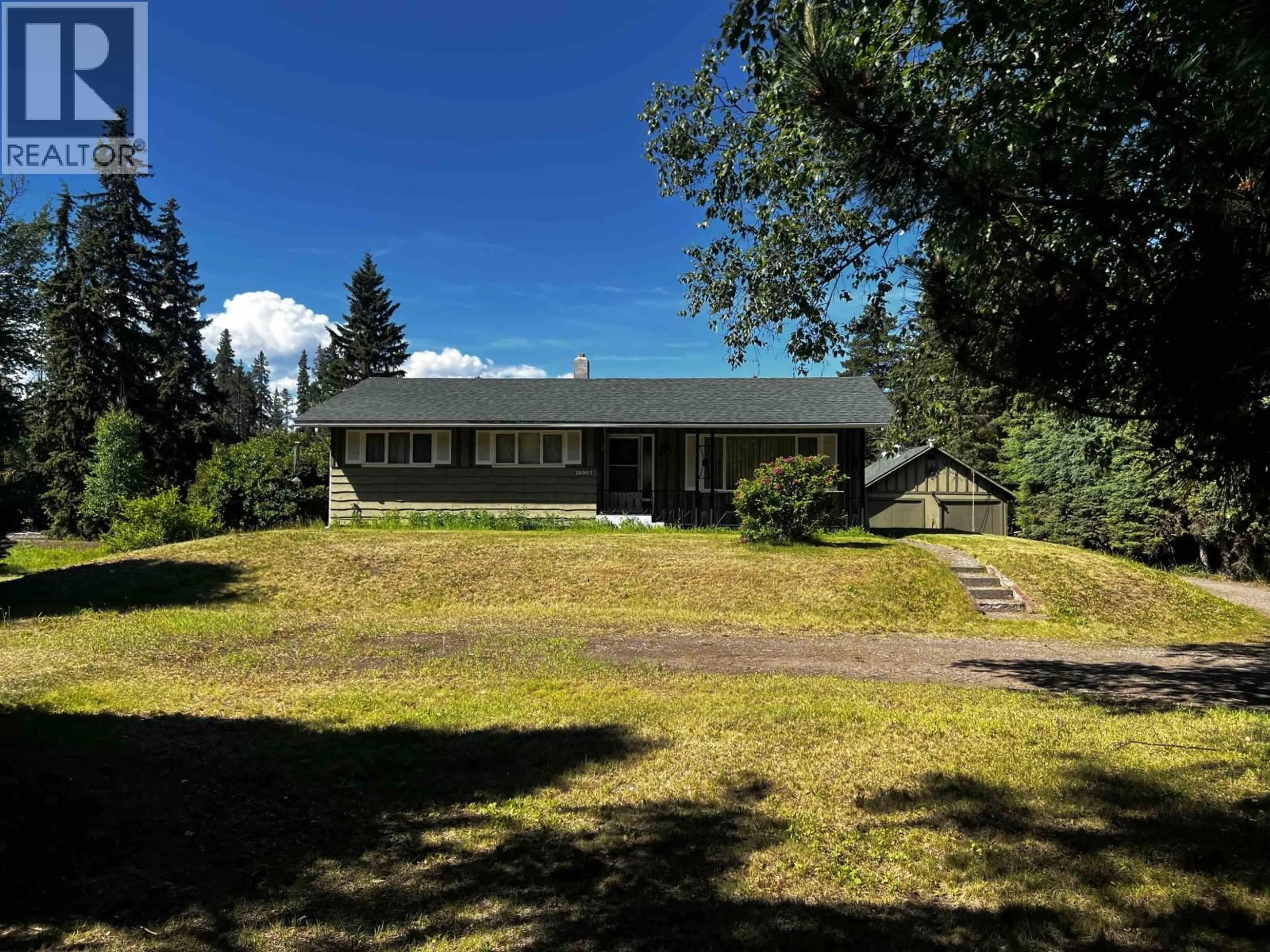 A pic from outside/outdoor area/front of a property/back of a property/a pic from drone, mountain view for 1358 16 HIGHWAY, Telkwa British Columbia V0J2X0