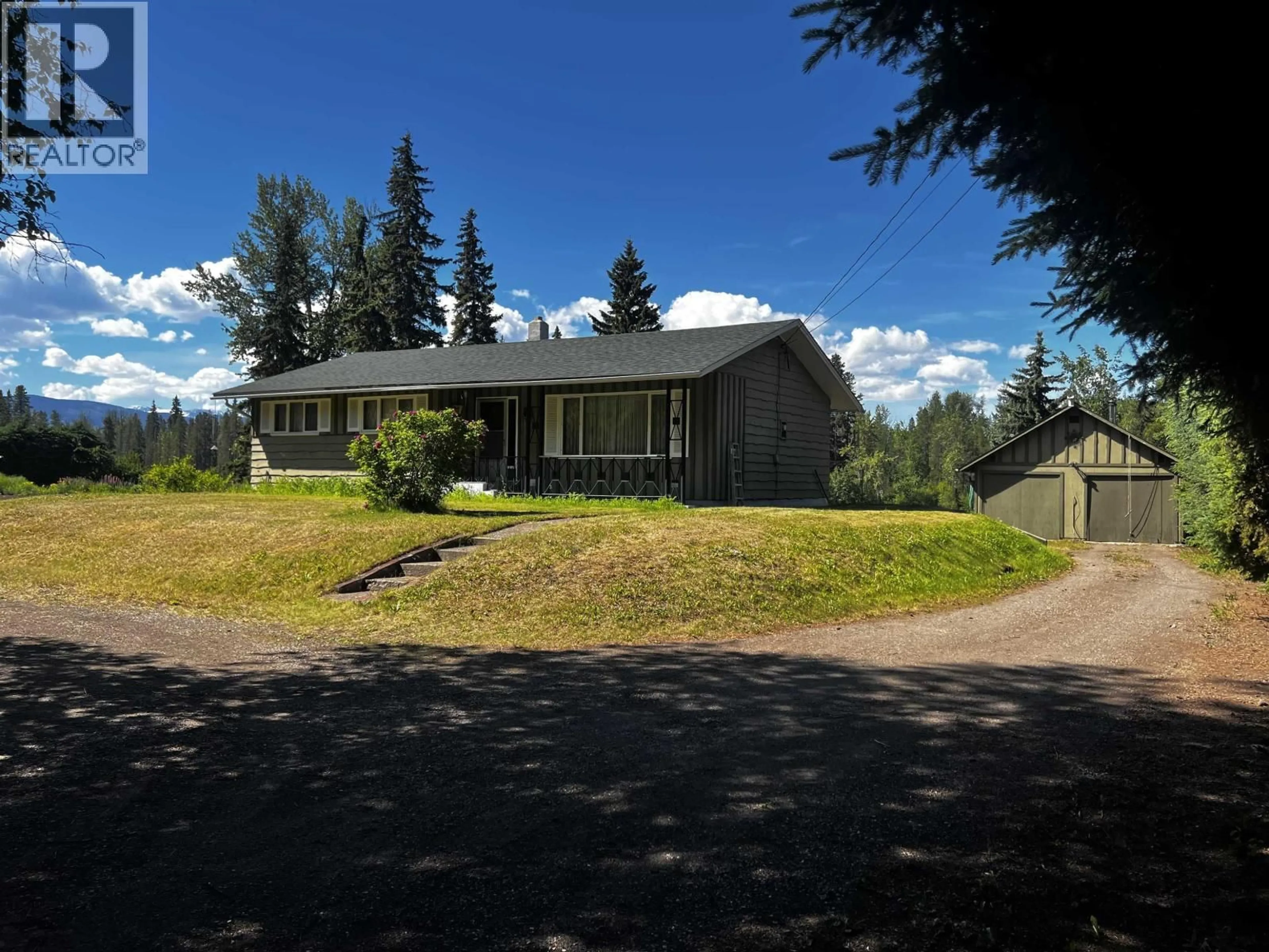 A pic from outside/outdoor area/front of a property/back of a property/a pic from drone, unknown for 1358 16 HIGHWAY, Telkwa British Columbia V0J2X0