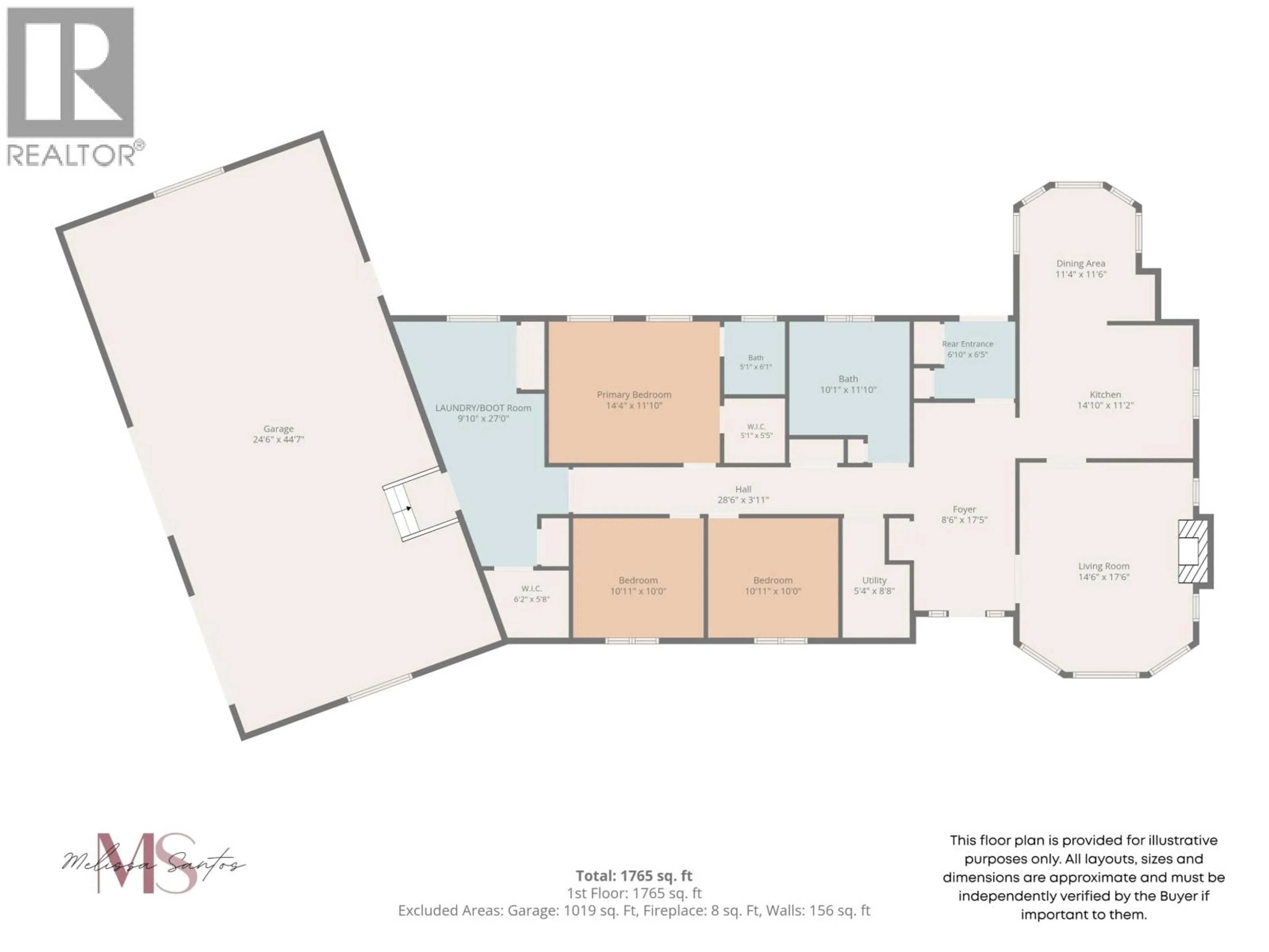 Floor plan for 8315 DOMAGALA ROAD, Prince George British Columbia V2K5R1