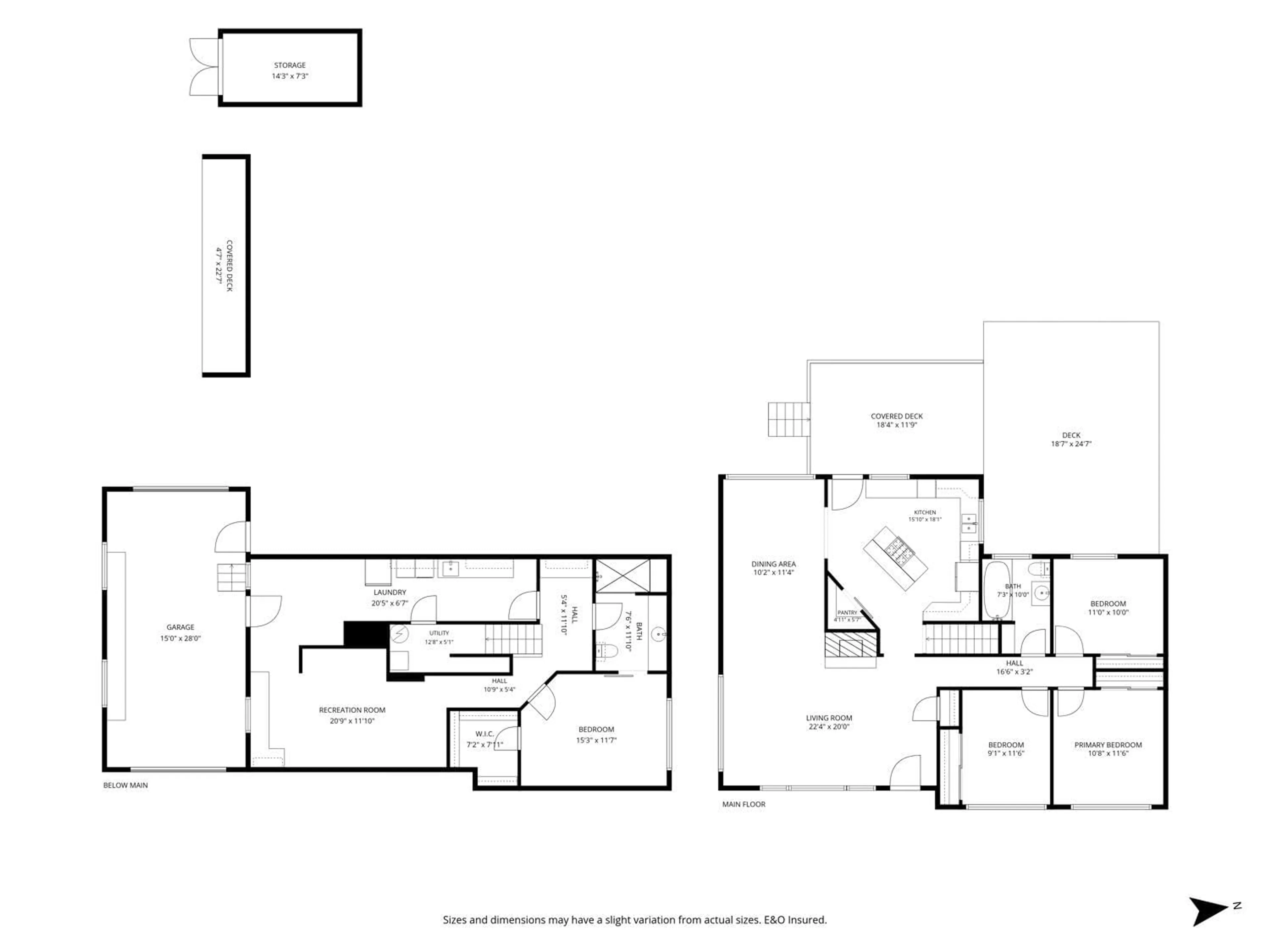 Floor plan for 7807 GRAND STREET, Mission British Columbia V2V3T7