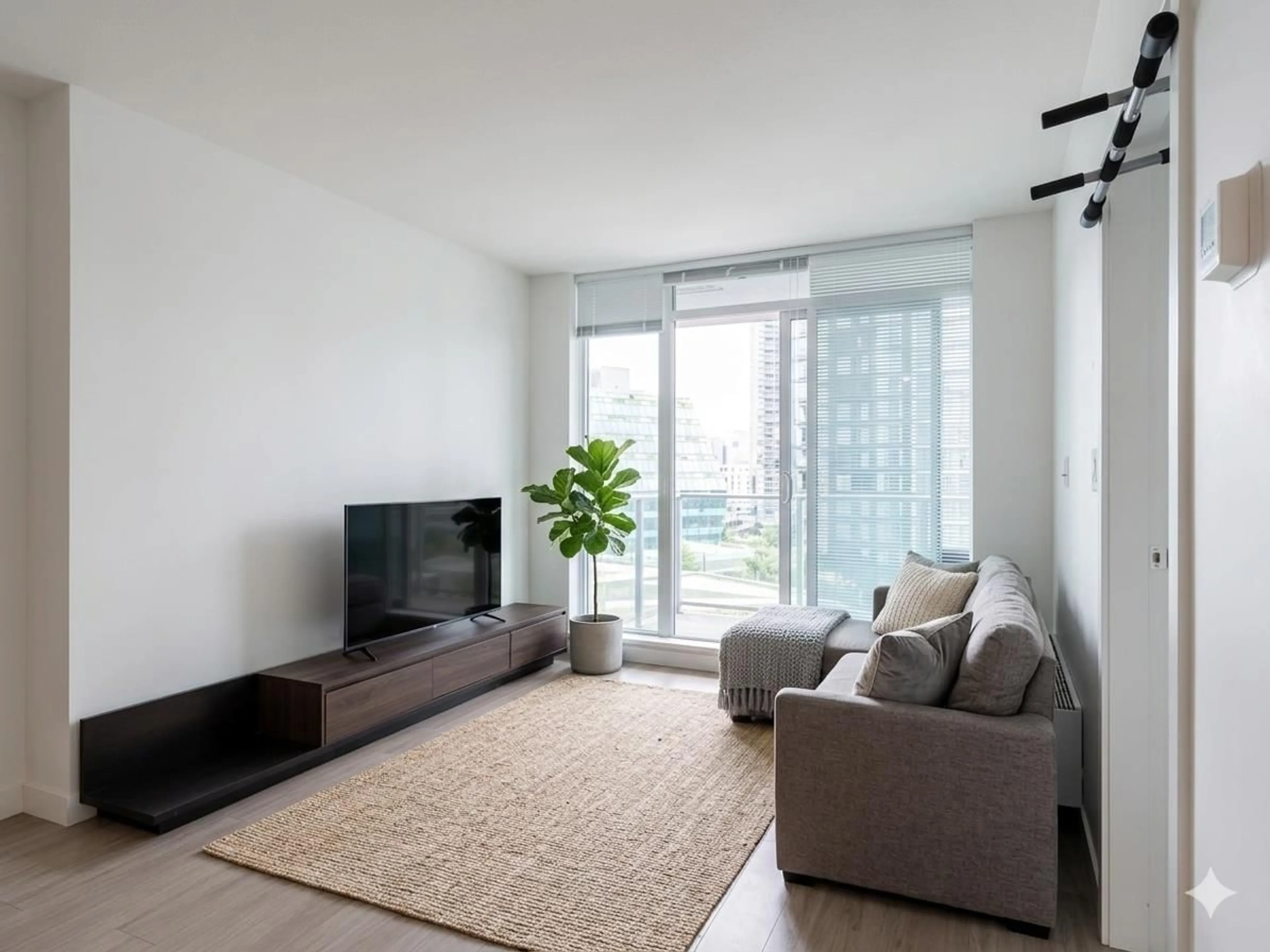Living room with furniture, unknown for 708 - 13655 FRASER HIGHWAY, Surrey British Columbia V3T0P8