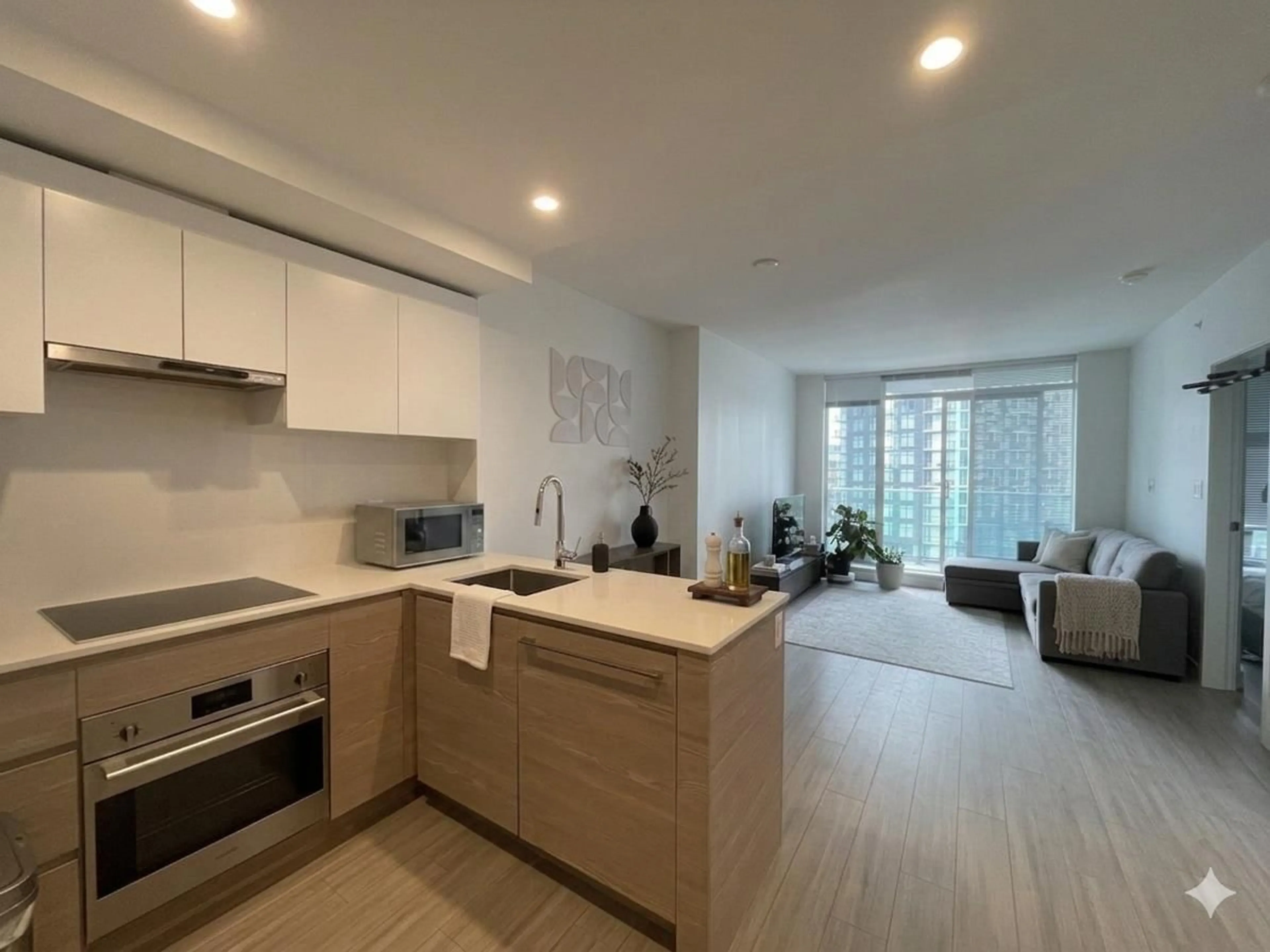 Open concept kitchen, unknown for 708 - 13655 FRASER HIGHWAY, Surrey British Columbia V3T0P8