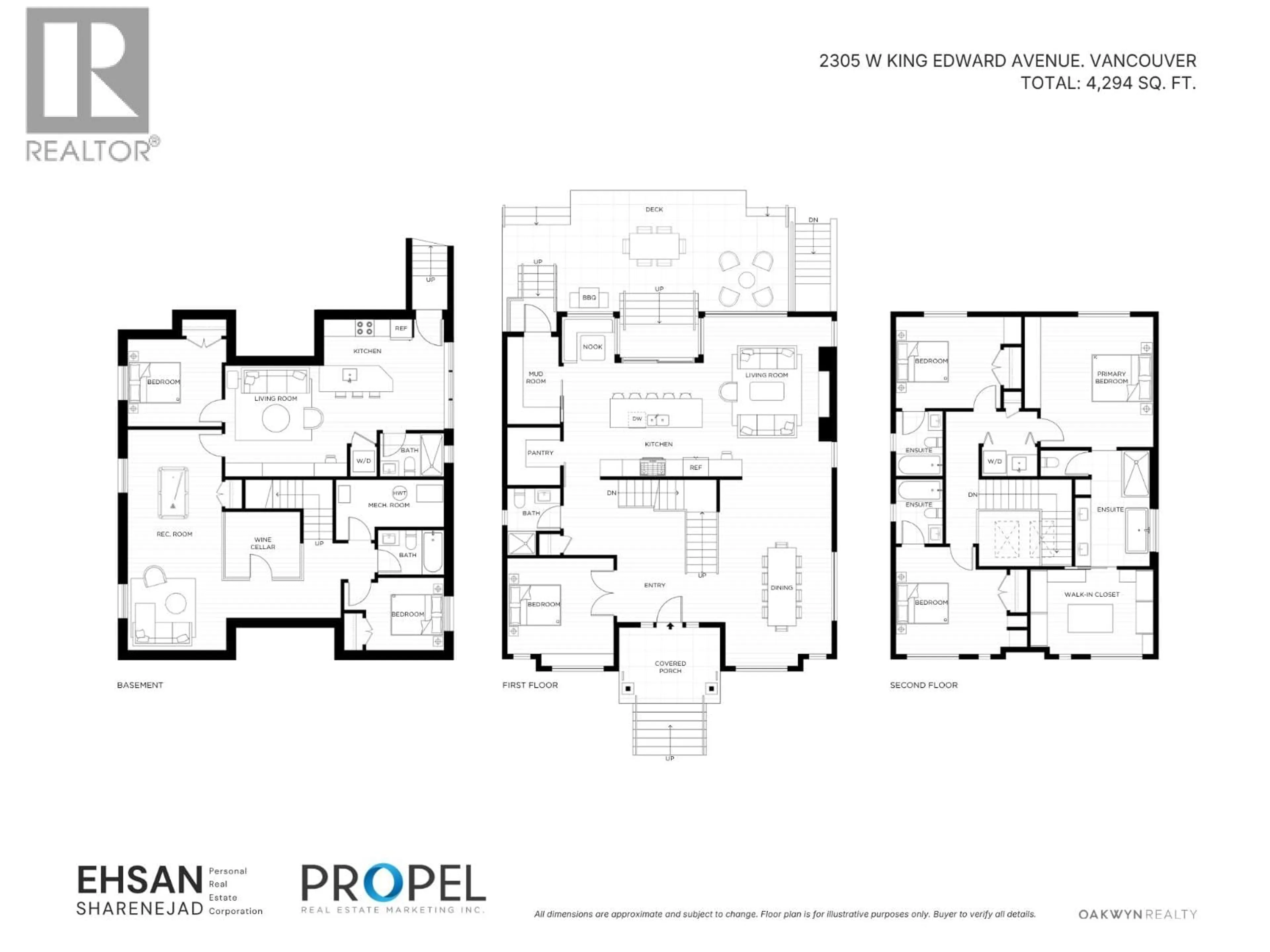 Floor plan for 2305 KING EDWARD AVENUE, Vancouver British Columbia V6L1T3