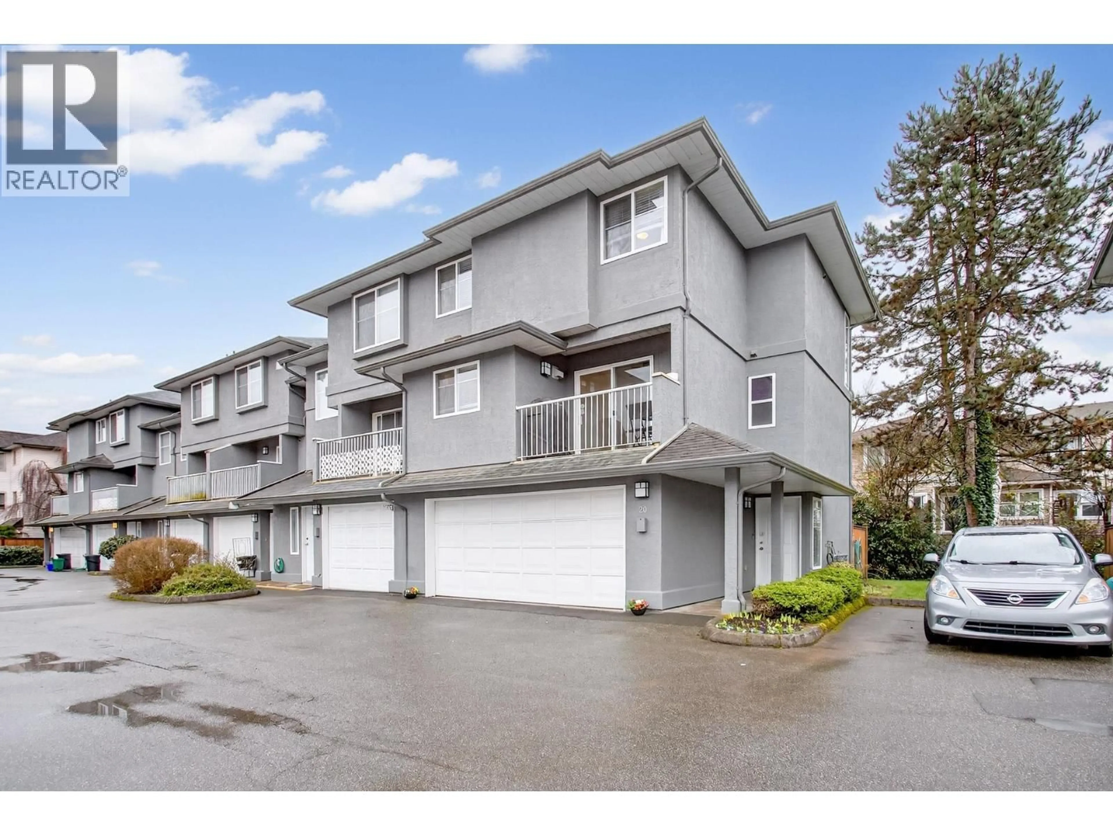 A pic from outside/outdoor area/front of a property/back of a property/a pic from drone, street for 20 - 2458 PITT RIVER ROAD, Port Coquitlam British Columbia V3C6J7