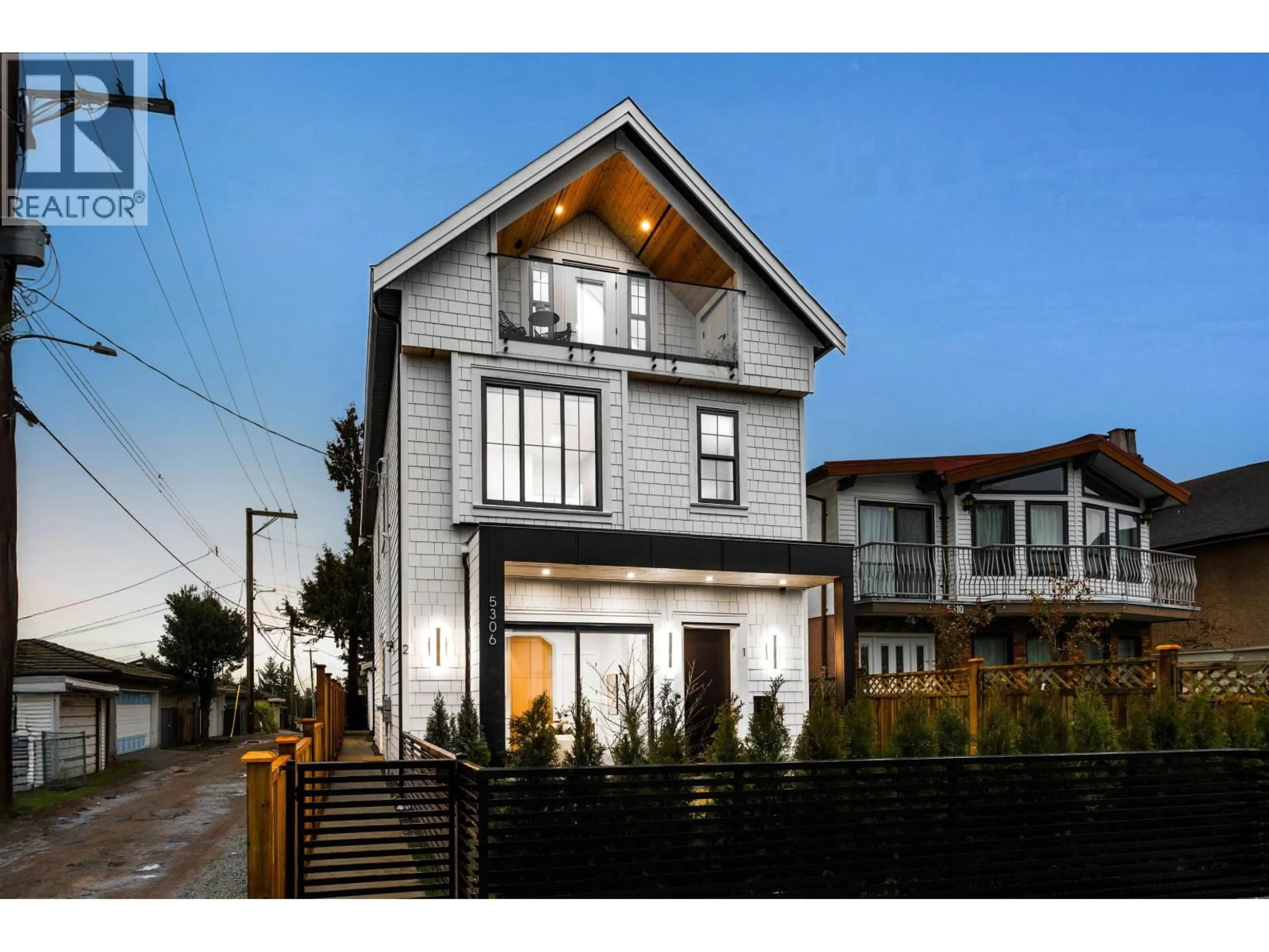 Home with brick exterior material, street for 2 - 5306 CULLODEN STREET, Vancouver British Columbia V5W3R6