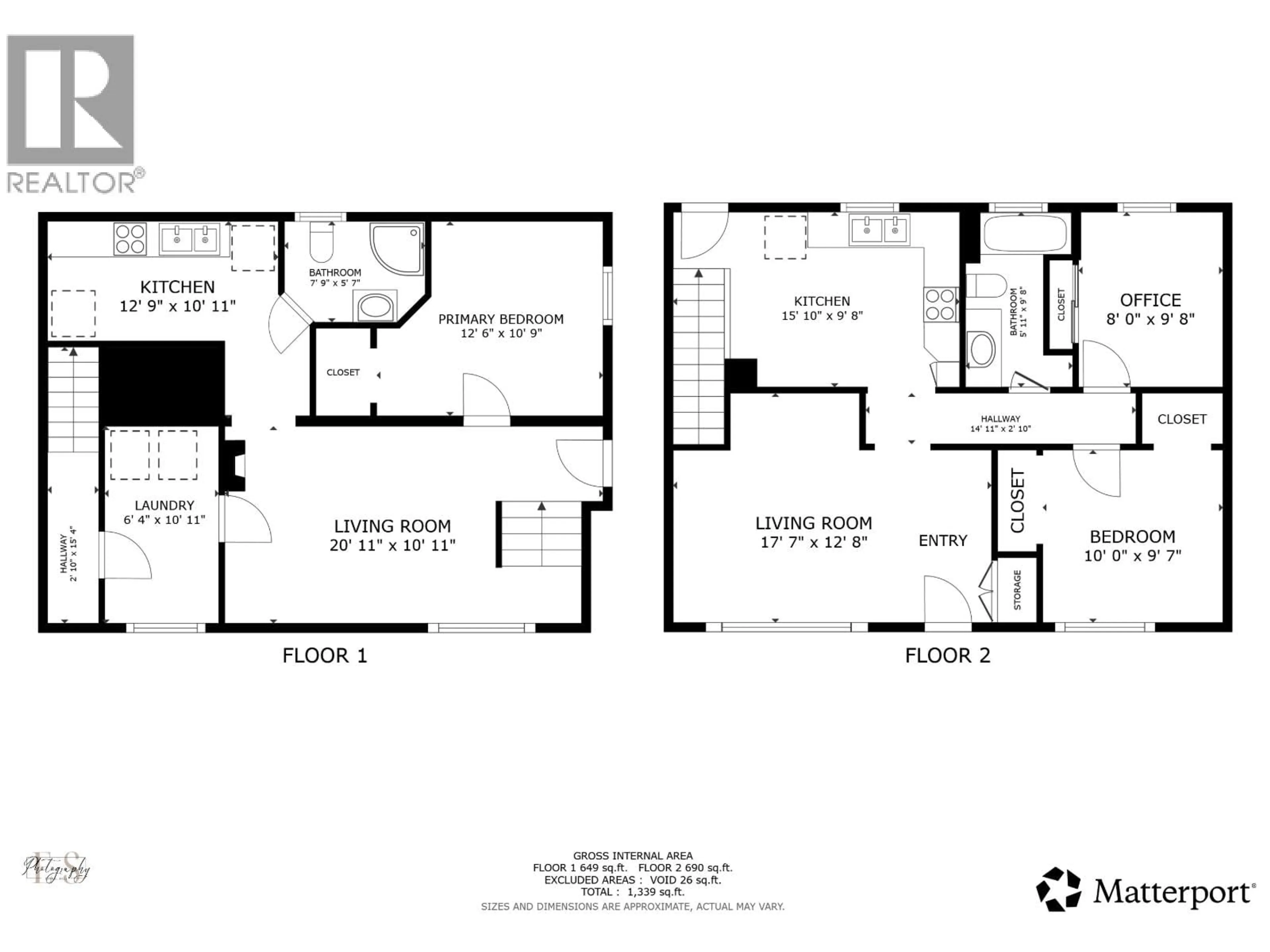 Floor plan for 9424 94 AVENUE, Fort St. John British Columbia V1J1G3