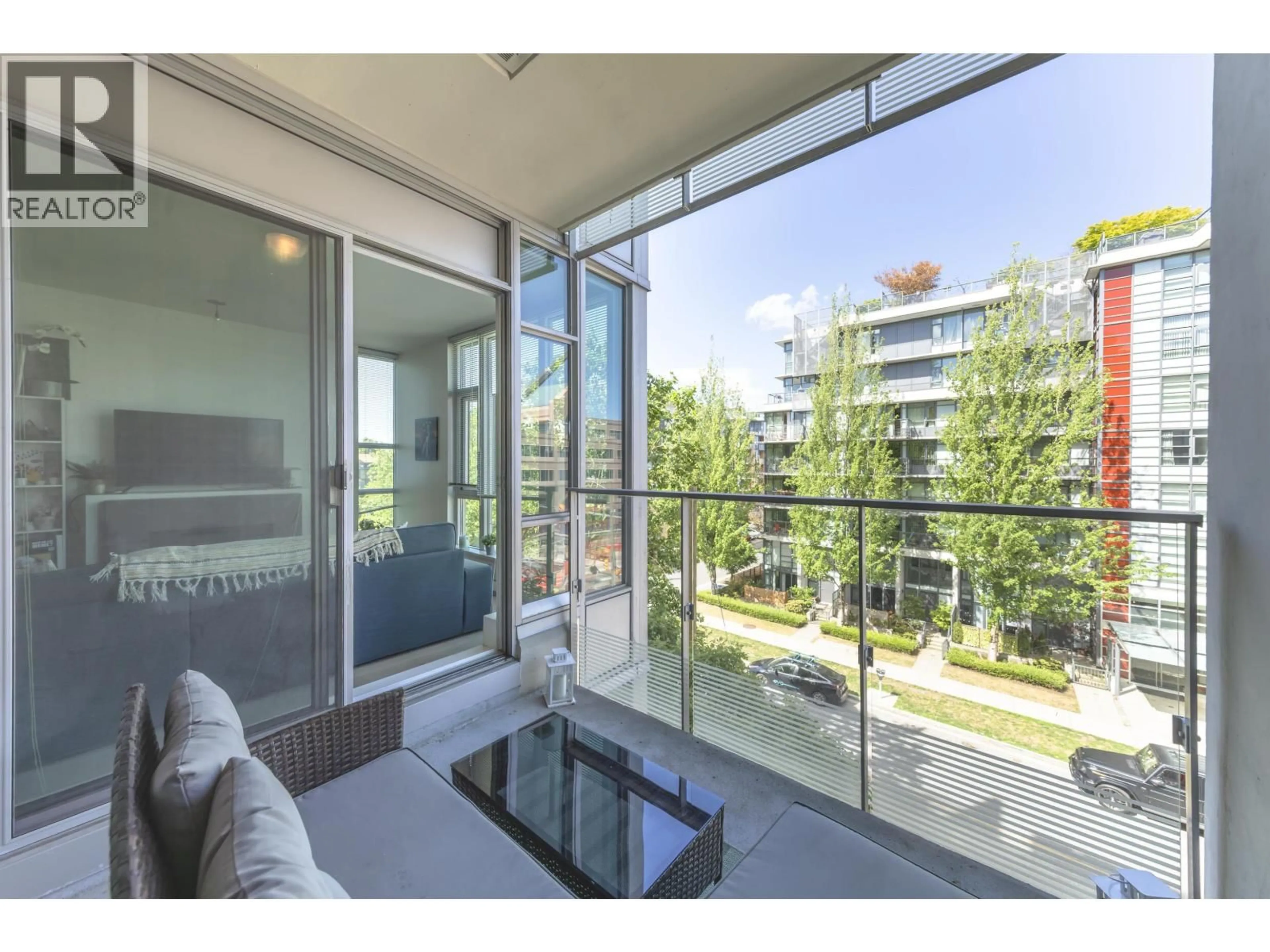 Balcony in the apartment, unknown for 403 - 2528 MAPLE STREET, Vancouver British Columbia V6J0B5
