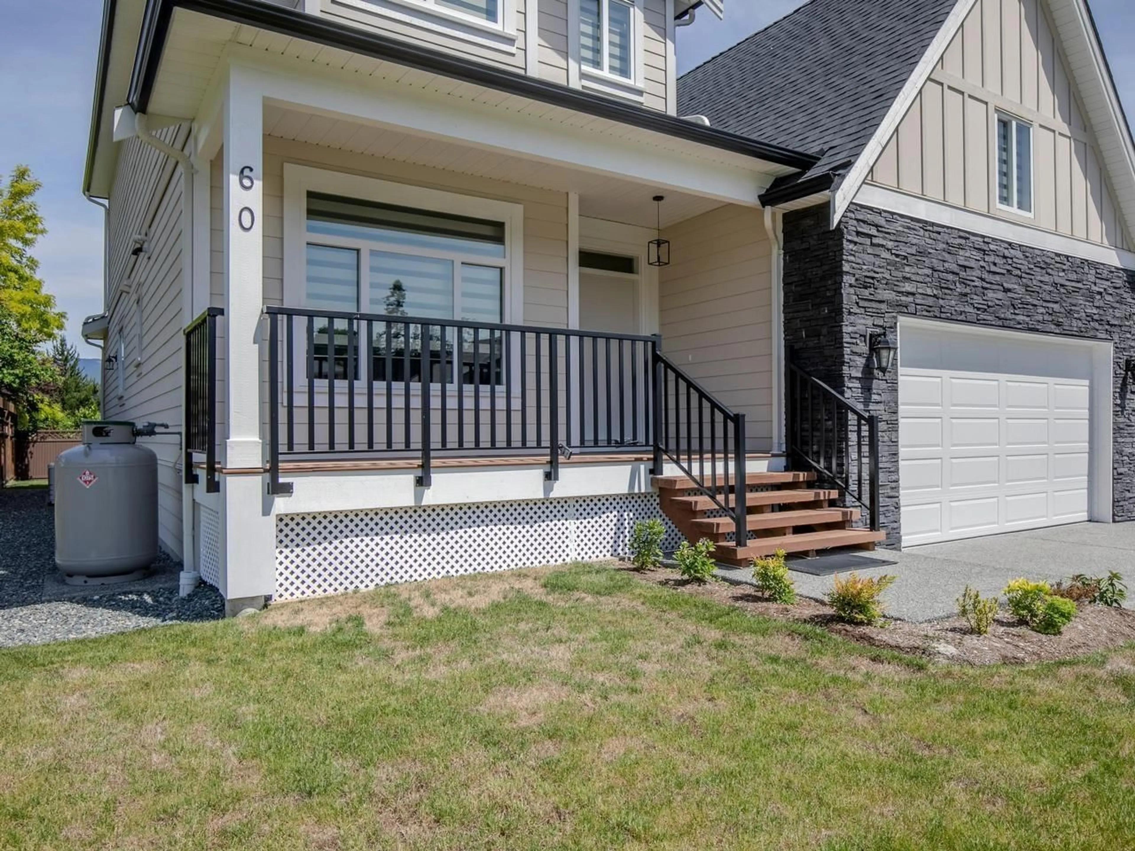 Home with vinyl exterior material, street for 60 - 14550 MORRIS VALLEY ROAD, Mission British Columbia V0M1A1