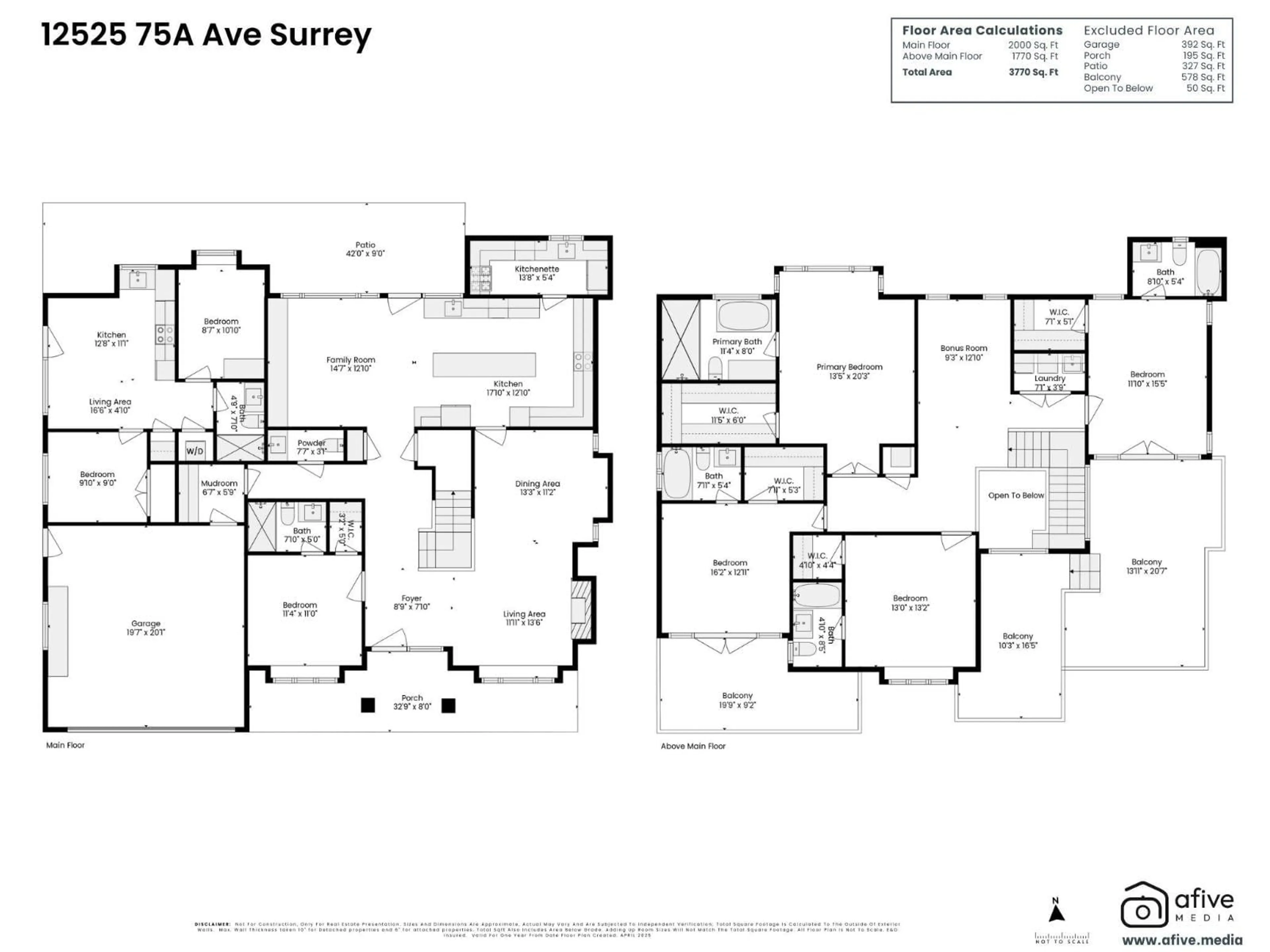 Floor plan for 12525 75A AVENUE, Surrey British Columbia V3W0M3