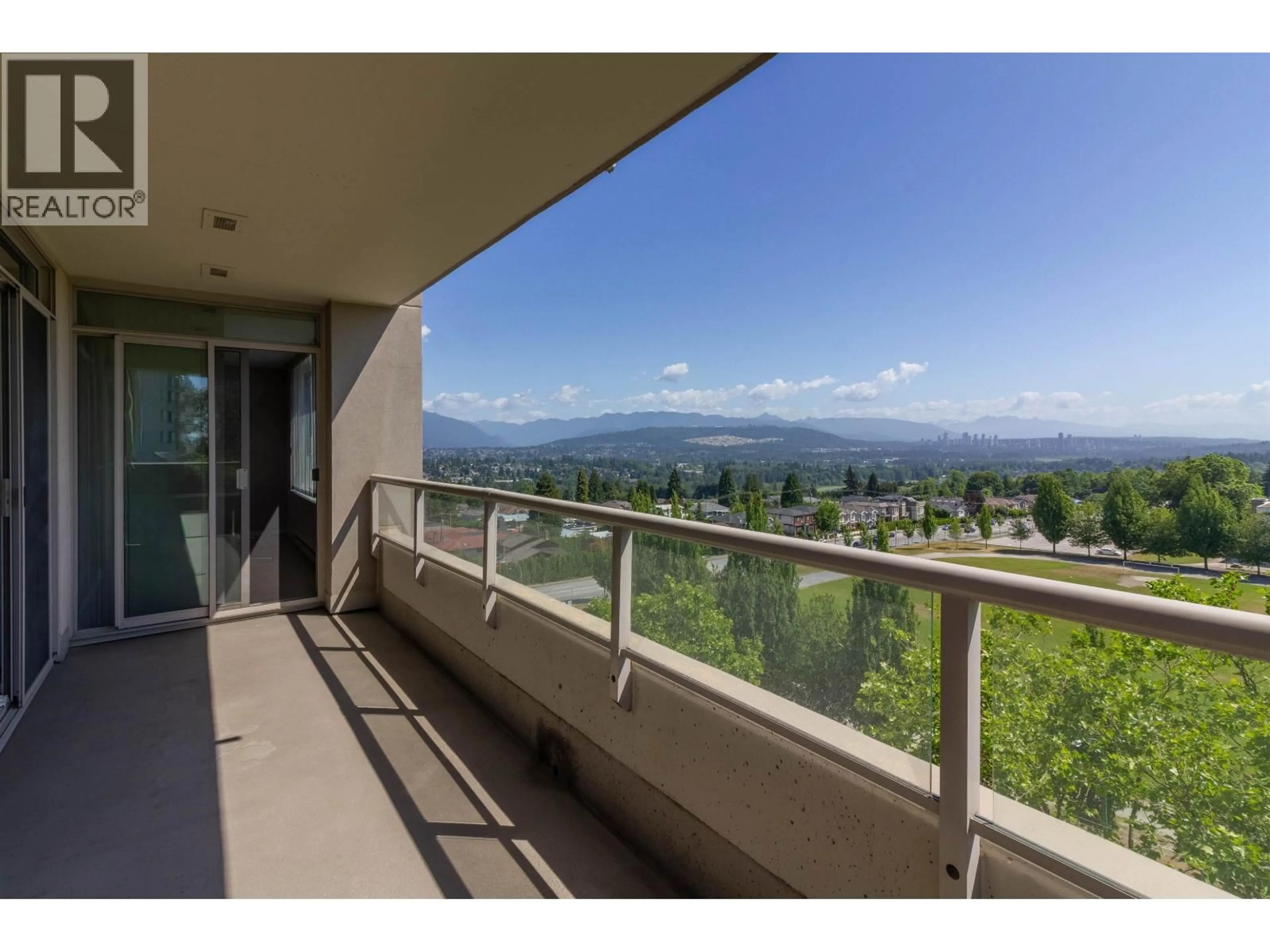 Balcony in the apartment, mountain view for 907 - 6055 NELSON AVENUE, Burnaby British Columbia V5H4L4