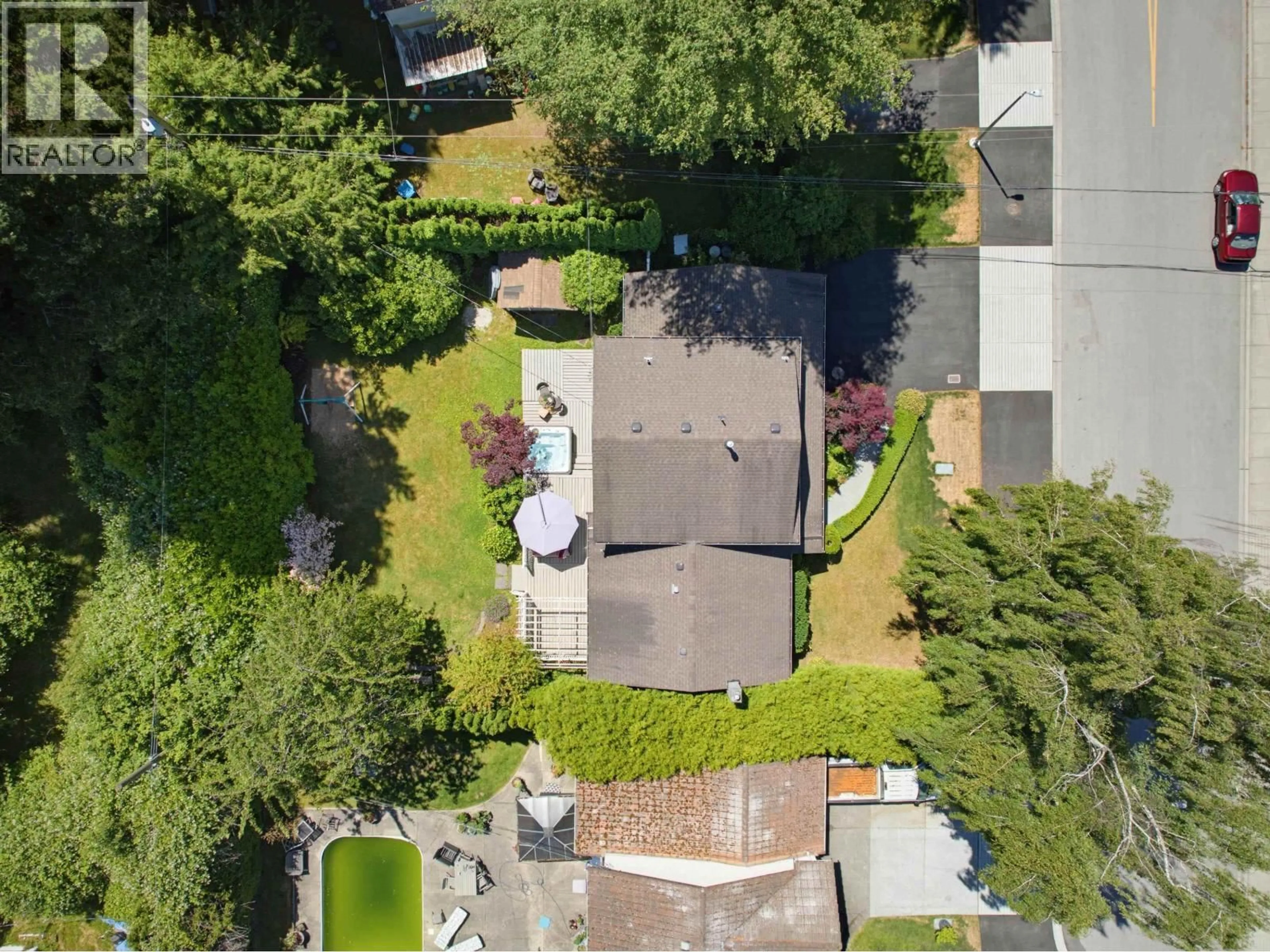 A pic from outside/outdoor area/front of a property/back of a property/a pic from drone, street for 856 55A STREET, Delta British Columbia V4M3M4