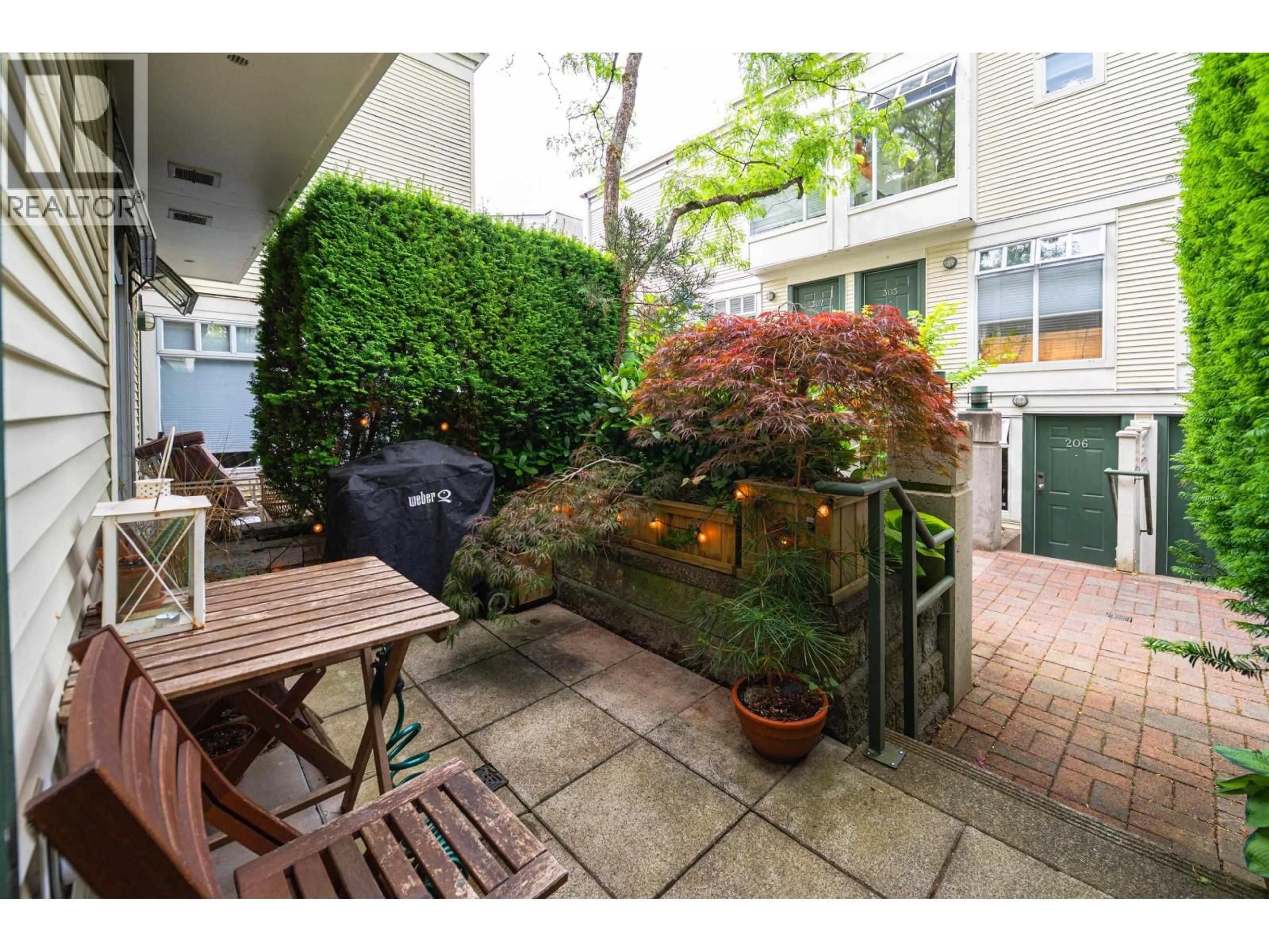 Patio, street for 202 - 3727 10TH AVENUE, Vancouver British Columbia V6R2G5
