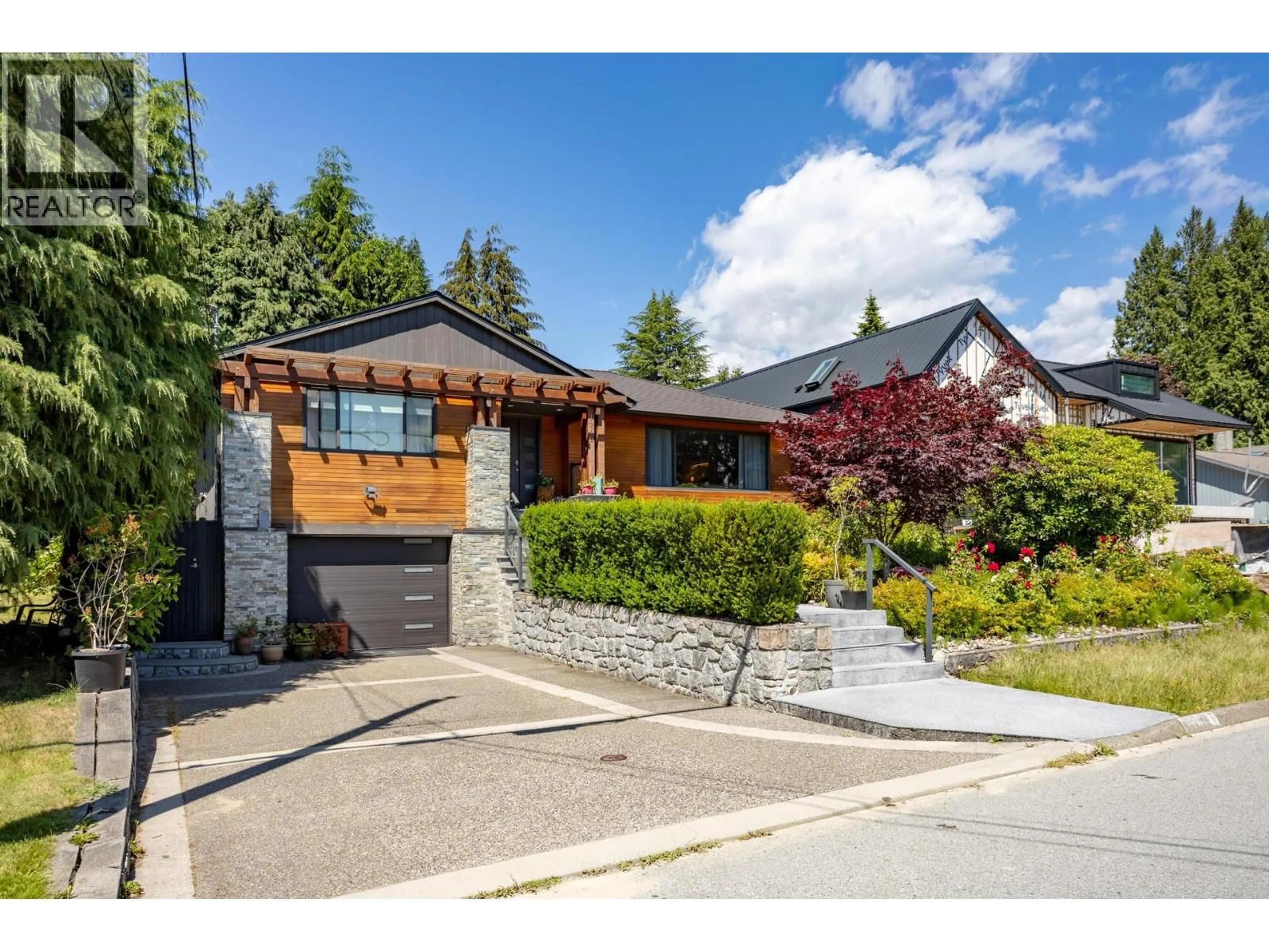 Home with brick exterior material, street for 1706 KILKENNY ROAD, North Vancouver British Columbia V7J1T9