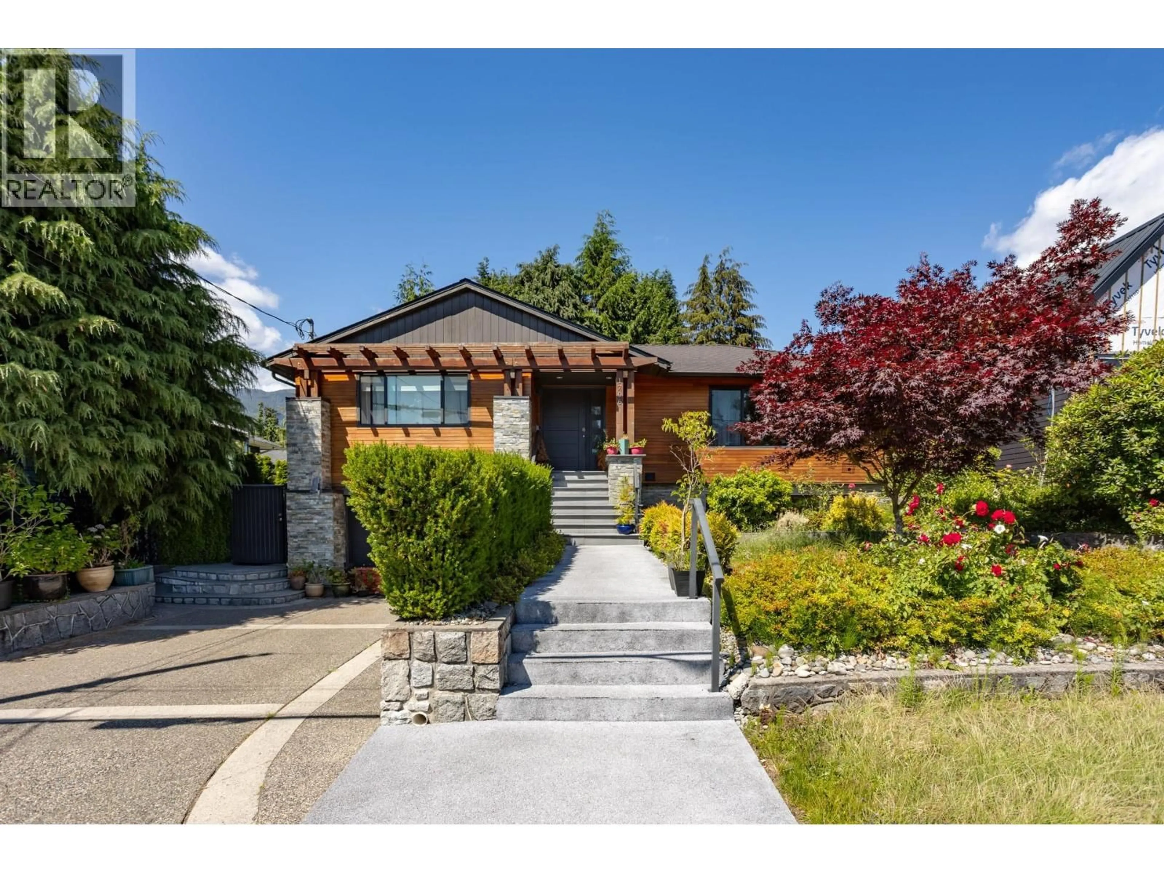 Home with brick exterior material, street for 1706 KILKENNY ROAD, North Vancouver British Columbia V7J1T9