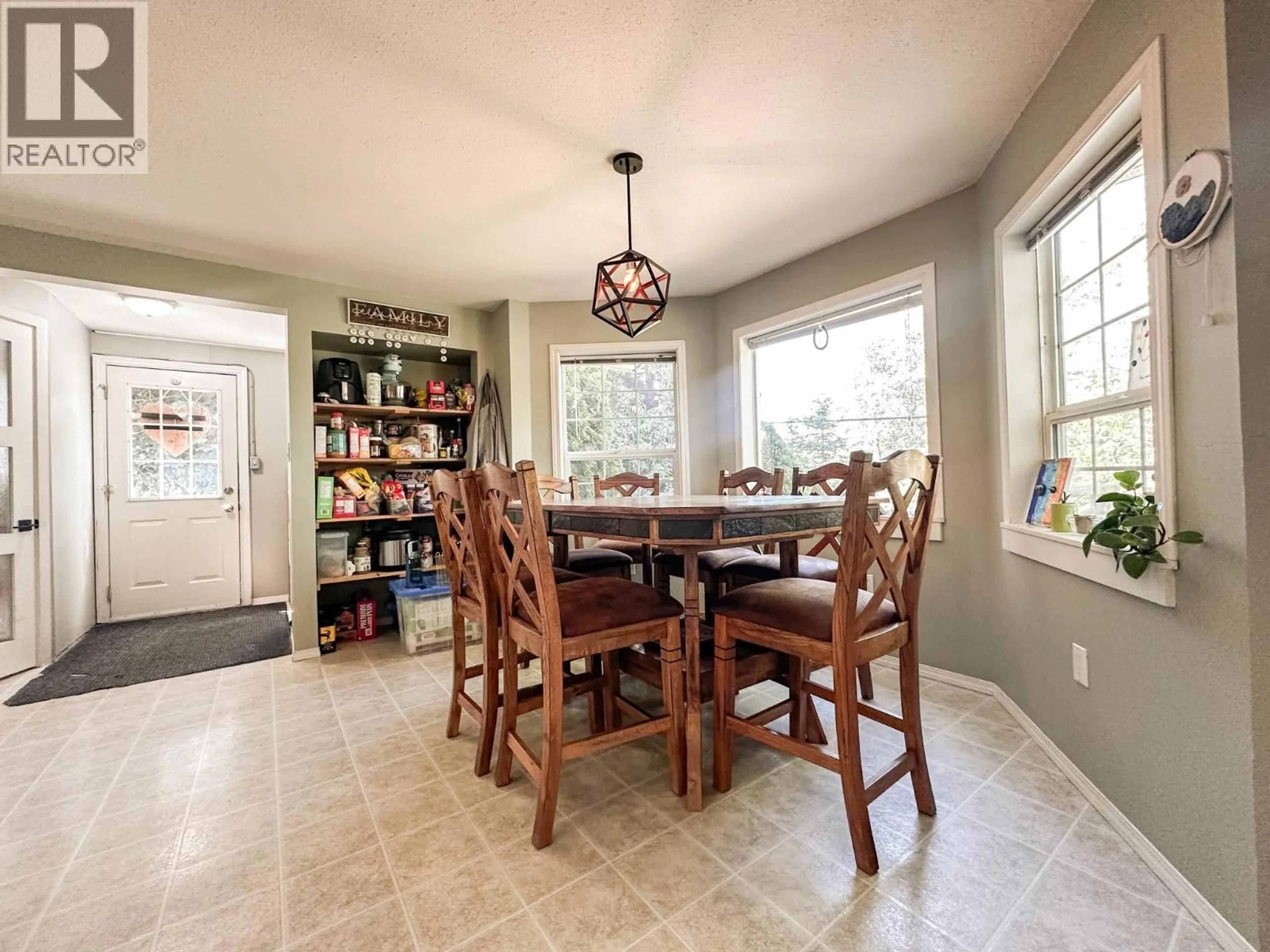 Dining room, ceramic/tile floor for 7851 BREWER AVENUE, Burns Lake British Columbia V0J1E1