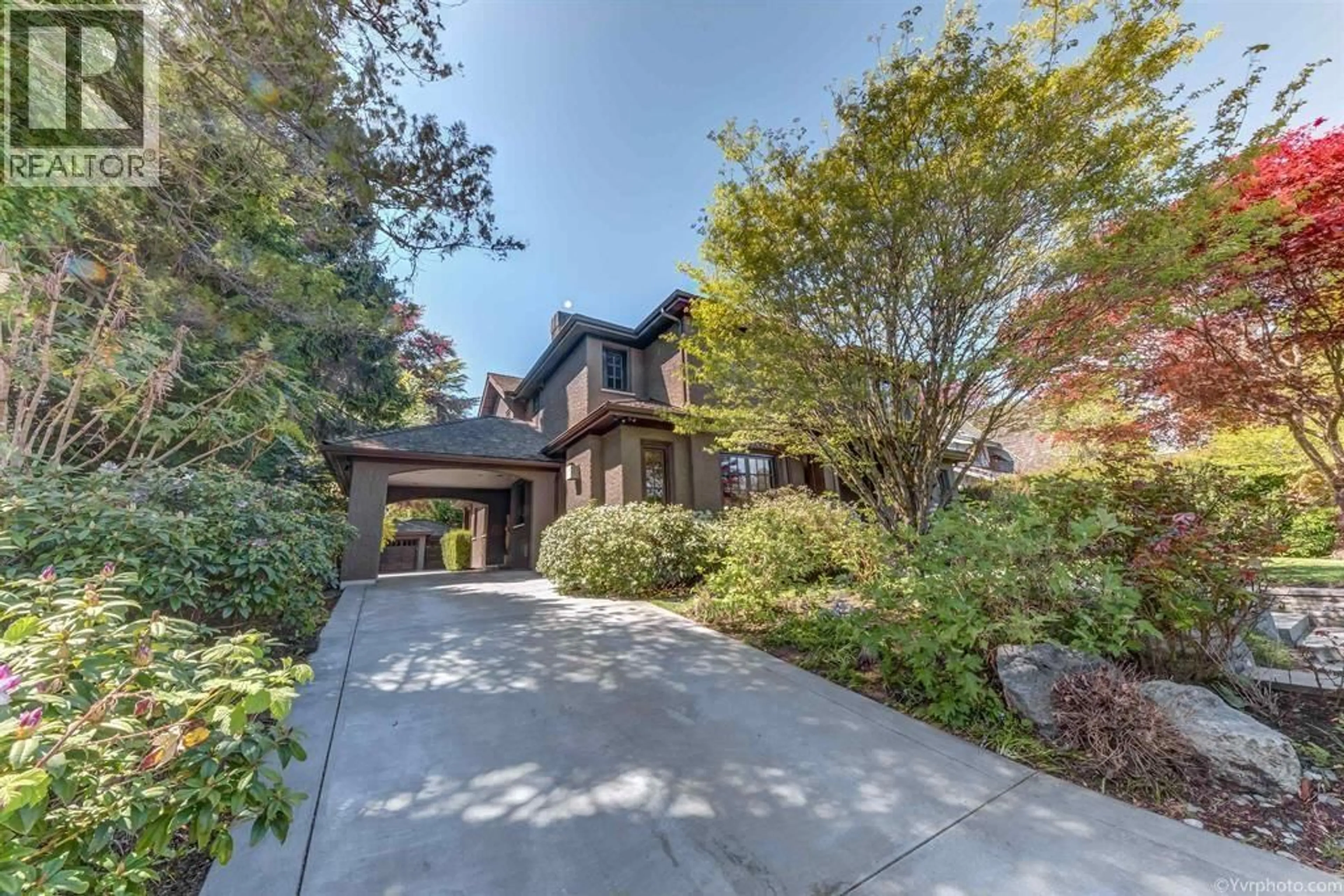 Home with brick exterior material, street for 1807 ACADIA ROAD, Vancouver British Columbia V6T1R2