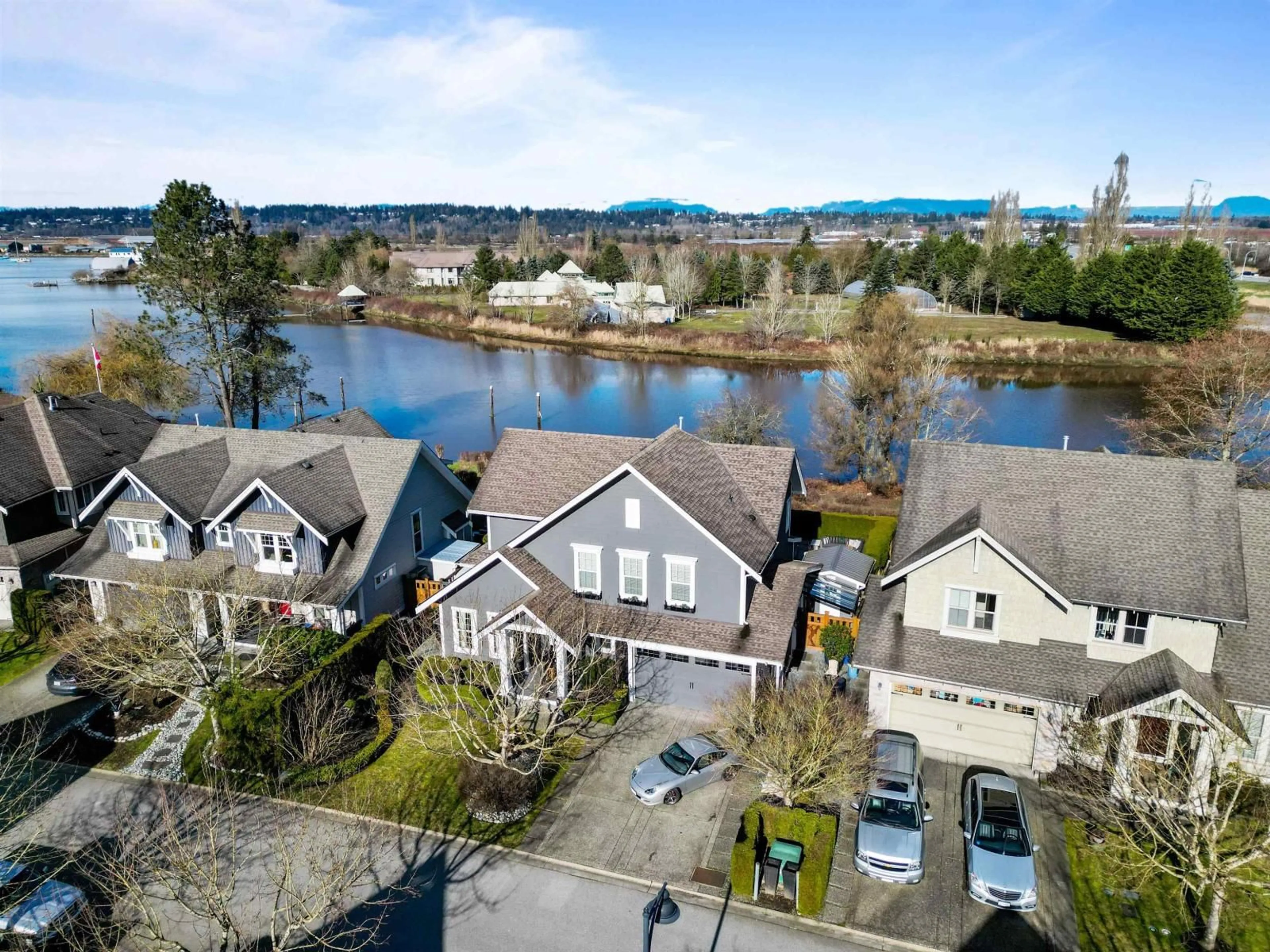 A pic from outside/outdoor area/front of a property/back of a property/a pic from drone, water/lake/river/ocean view for 14279 37 AVENUE, Surrey British Columbia V4P0C2