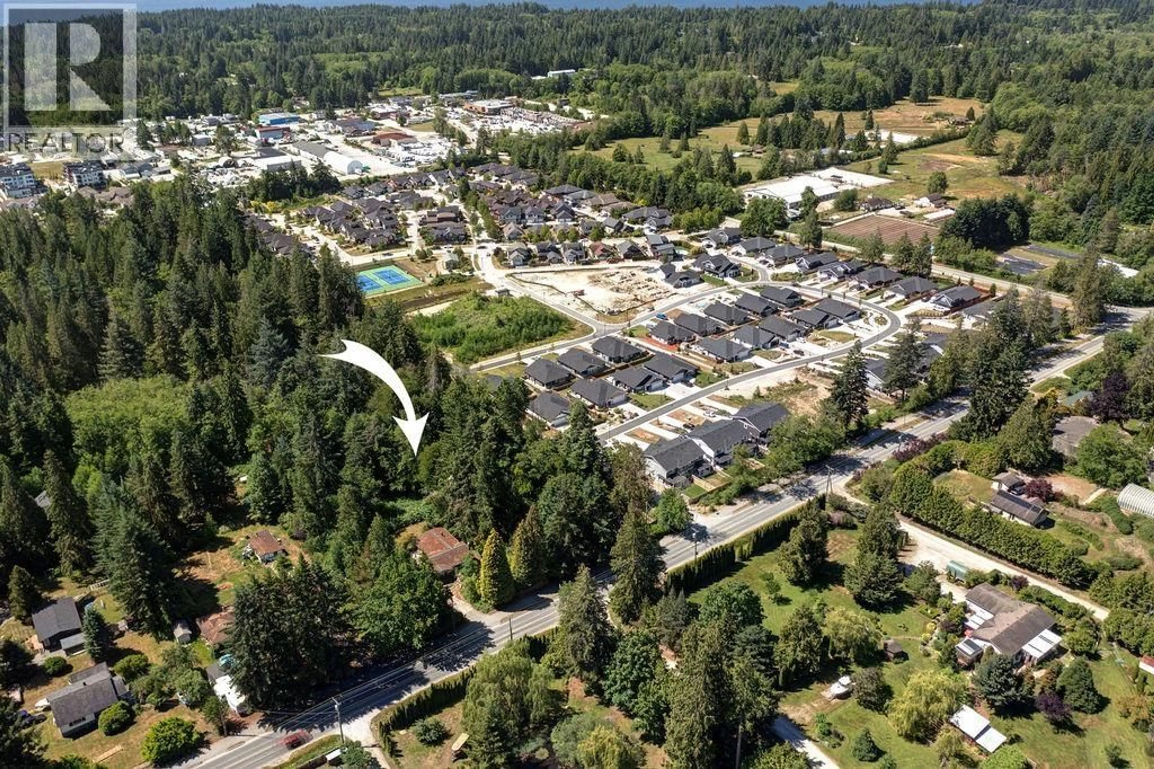 A pic from outside/outdoor area/front of a property/back of a property/a pic from drone, mountain view for 999 REED ROAD, Gibsons British Columbia V0N1V7