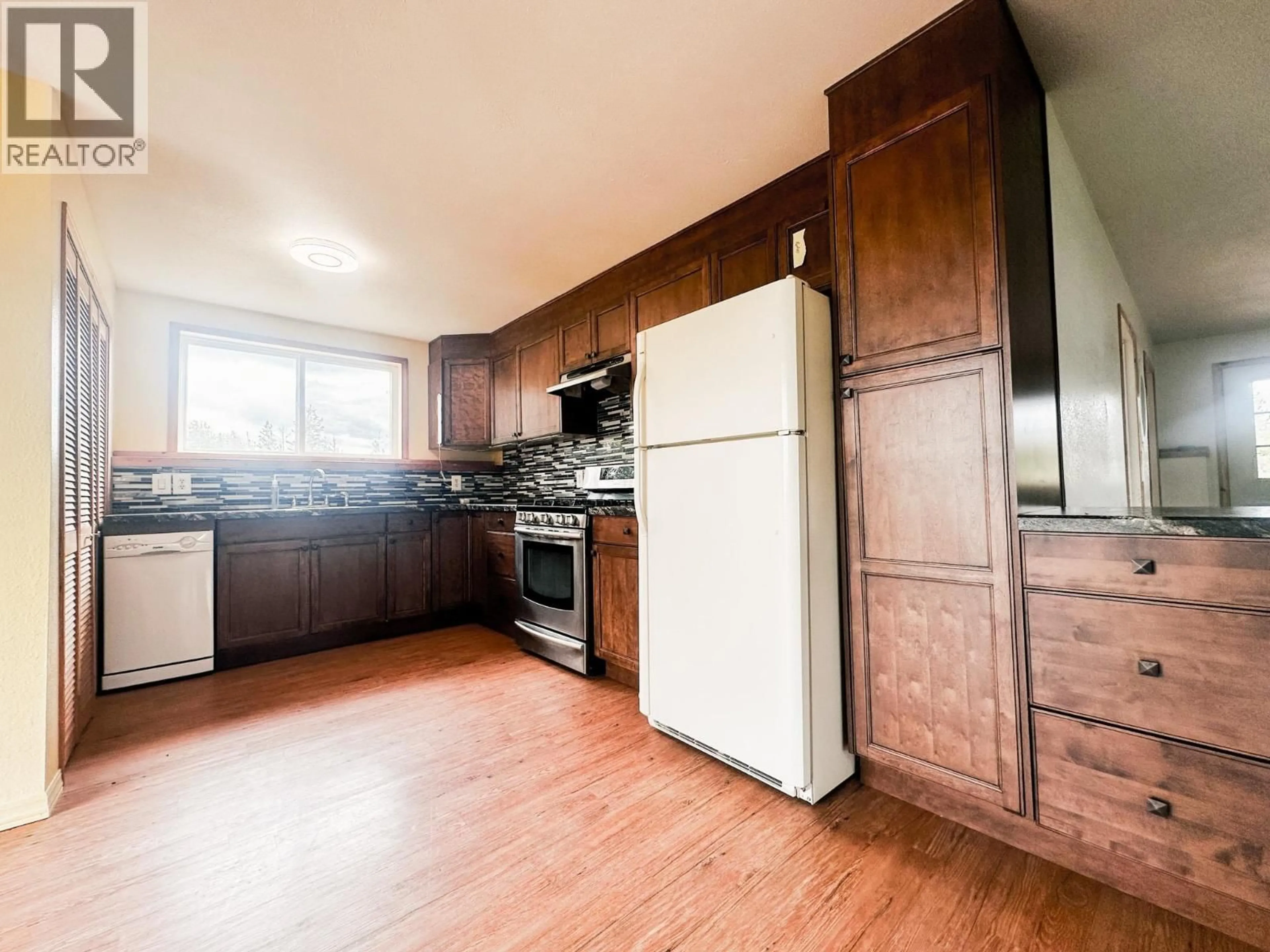 Standard kitchen, wood/laminate floor for 39469 COLLEYMOUNT ROAD, Burns Lake British Columbia V0J1E2