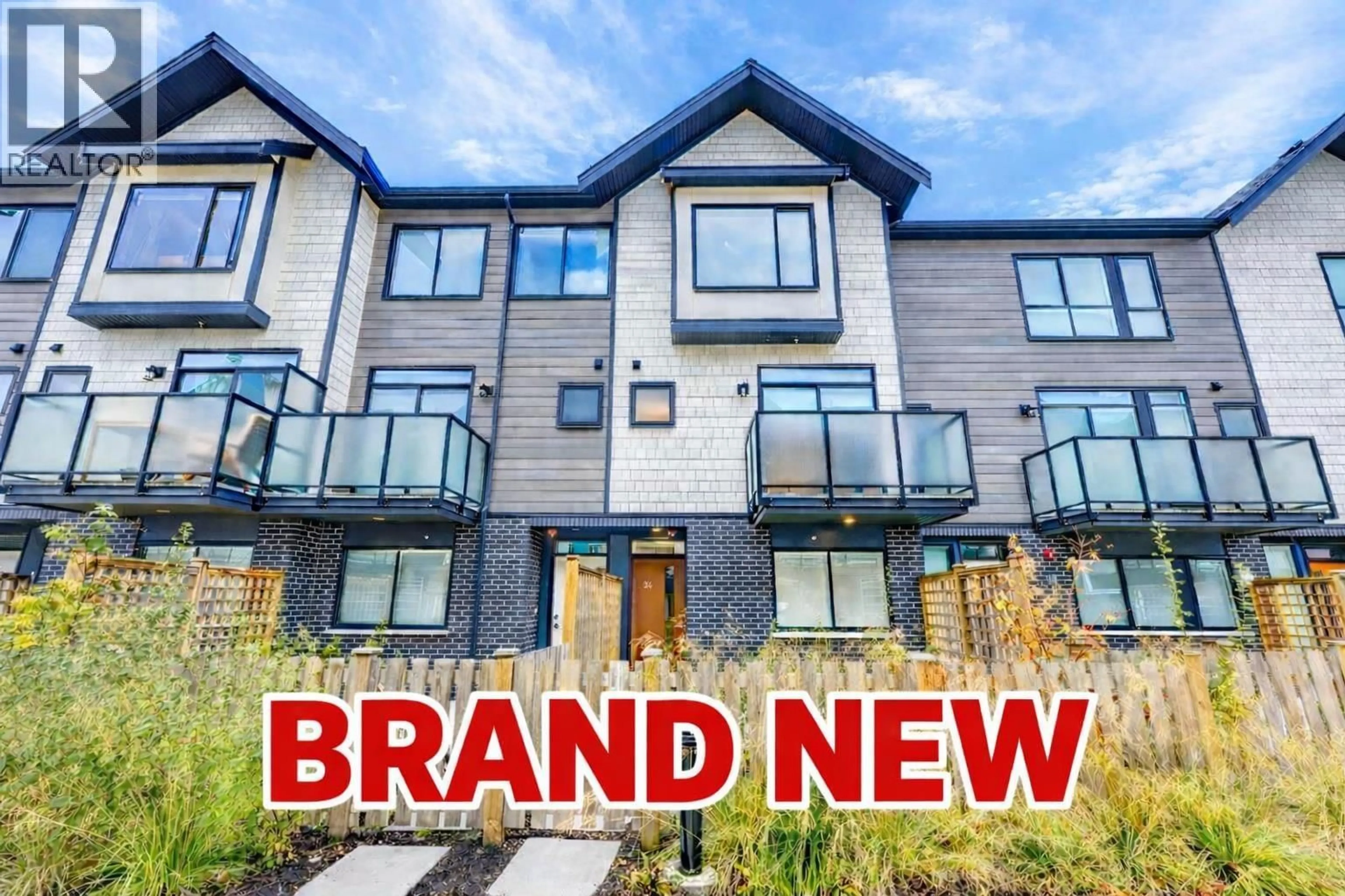 A pic from outside/outdoor area/front of a property/back of a property/a pic from drone, building for 54 - 4337 BOUNDARY ROAD, Richmond British Columbia V6V1S8