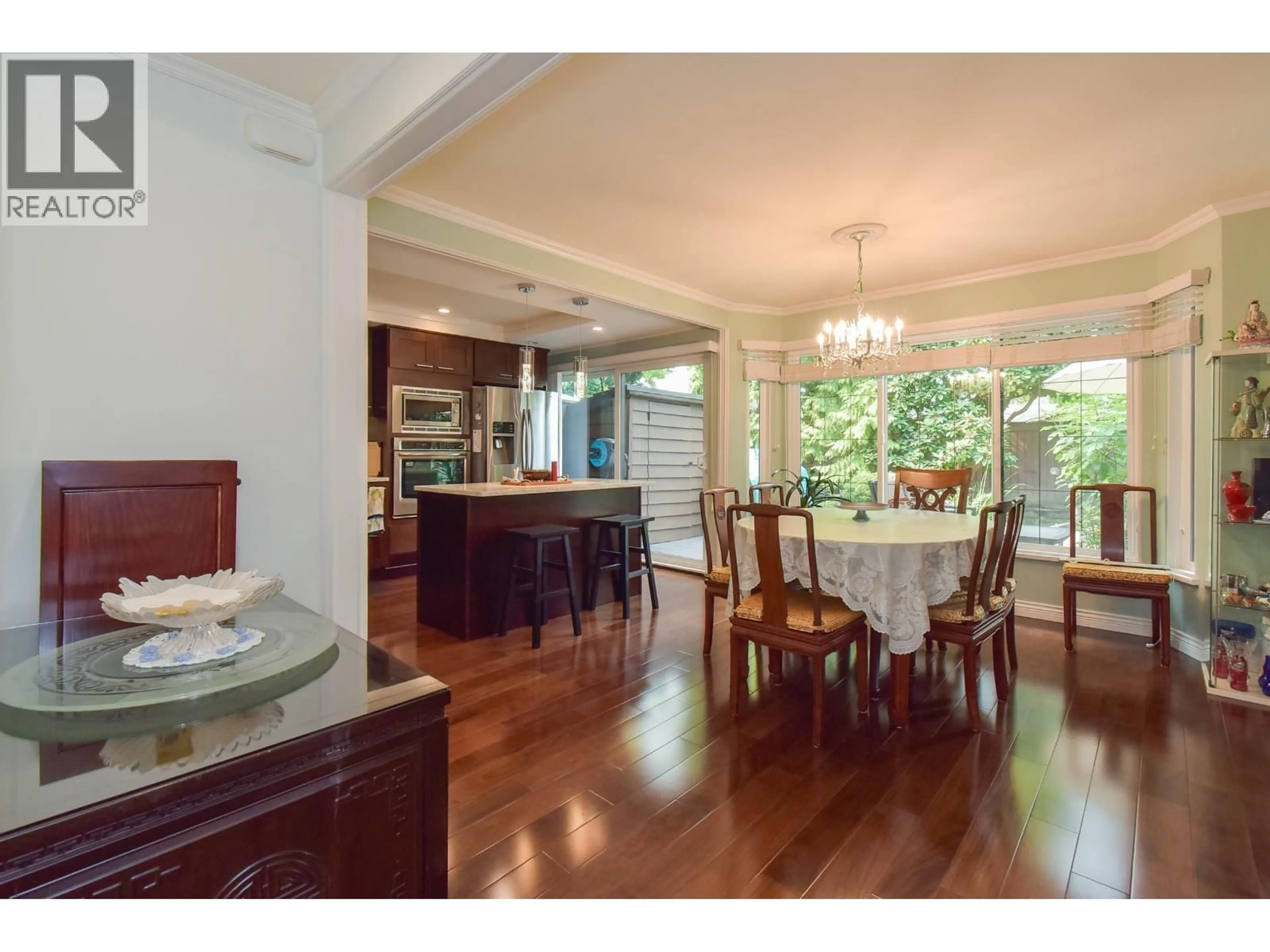 Dining room, wood/laminate floor for 56 - 6600 LUCAS ROAD, Richmond British Columbia V7C4T1