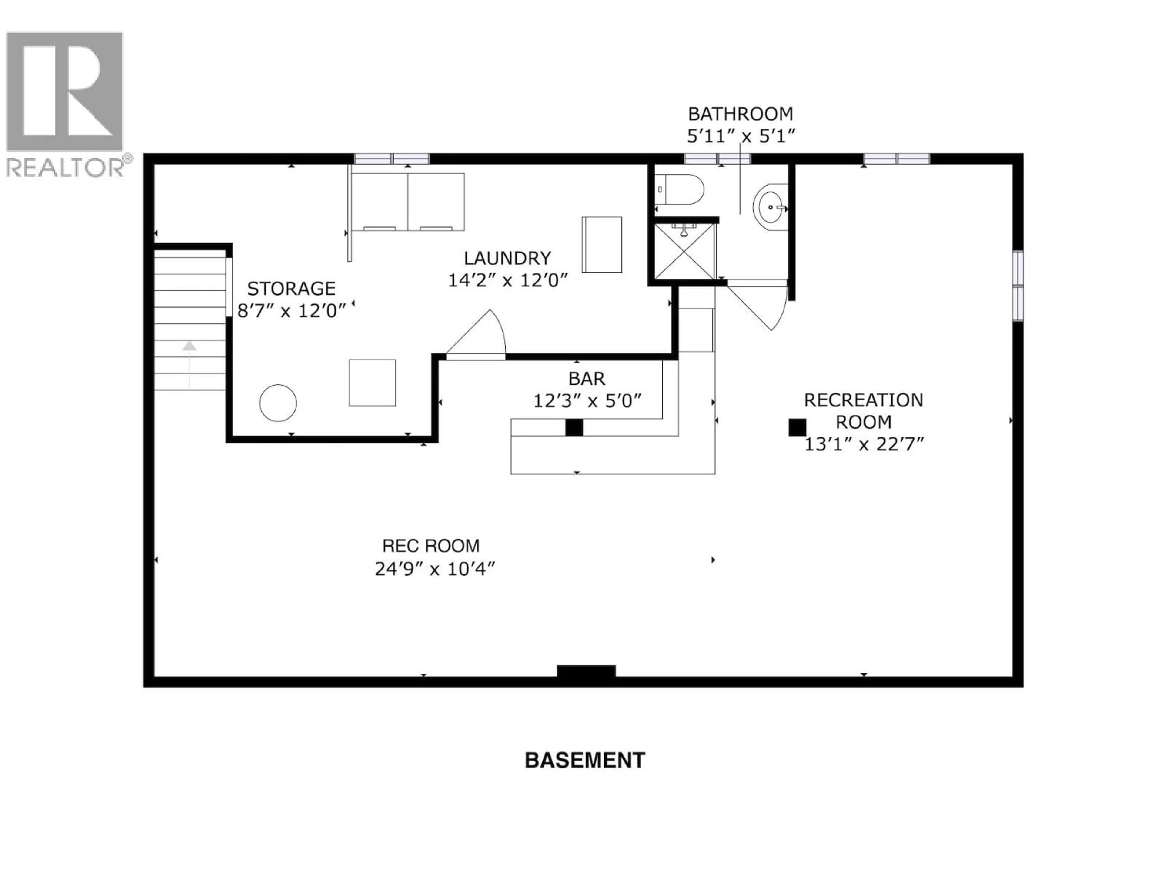 Floor plan for 10811 97 STREET, Fort St. John British Columbia V1J3S6