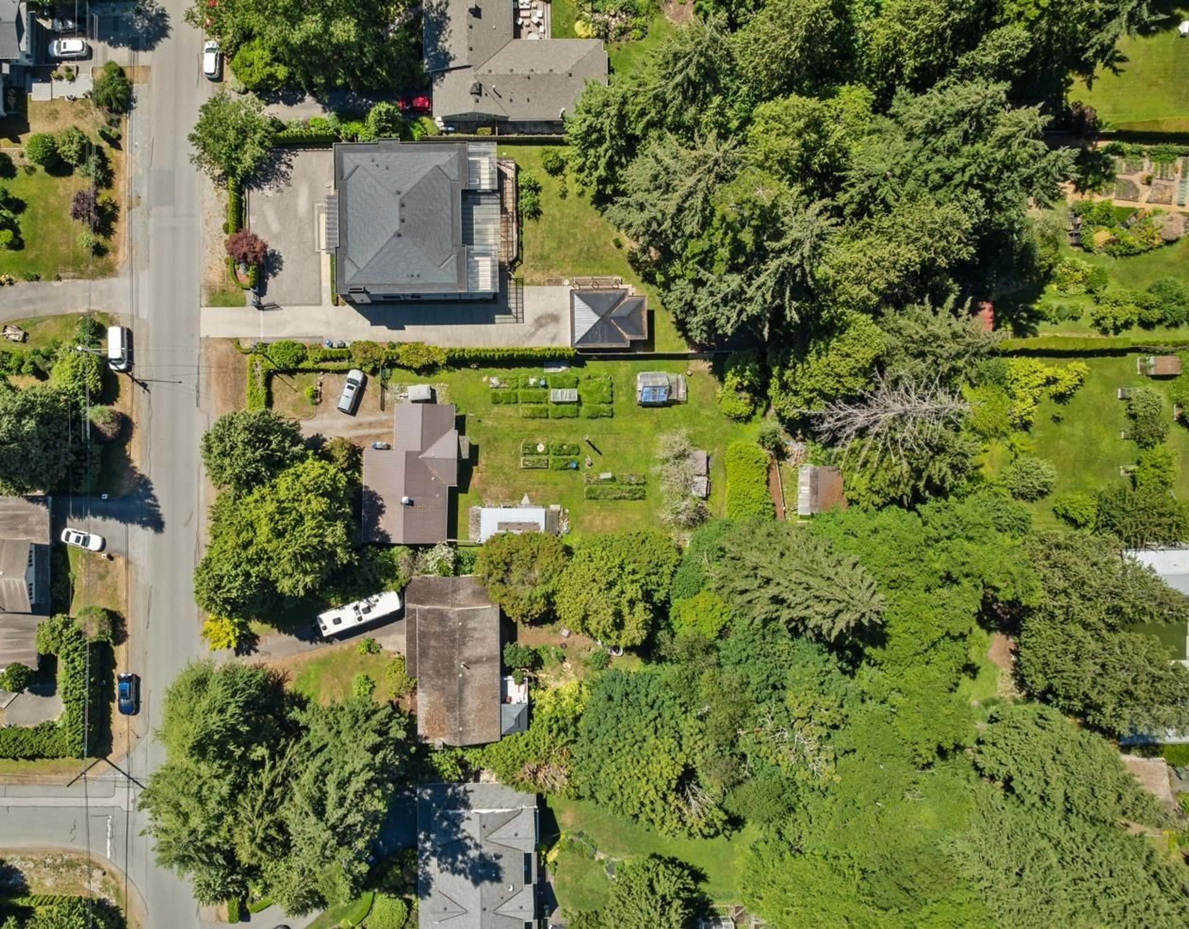 A pic from outside/outdoor area/front of a property/back of a property/a pic from drone, street for 12721 22 AVENUE, Surrey British Columbia V4A2B9
