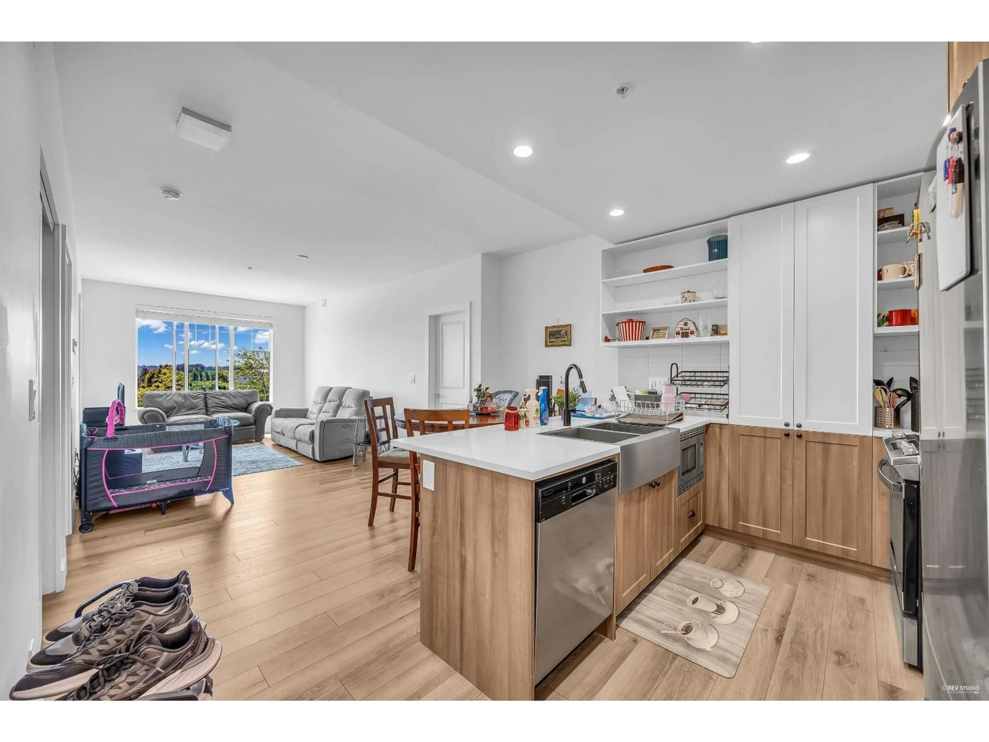 Open concept kitchen, unknown for A303 - 20487 65 AVENUE, Langley British Columbia V2Y3K5