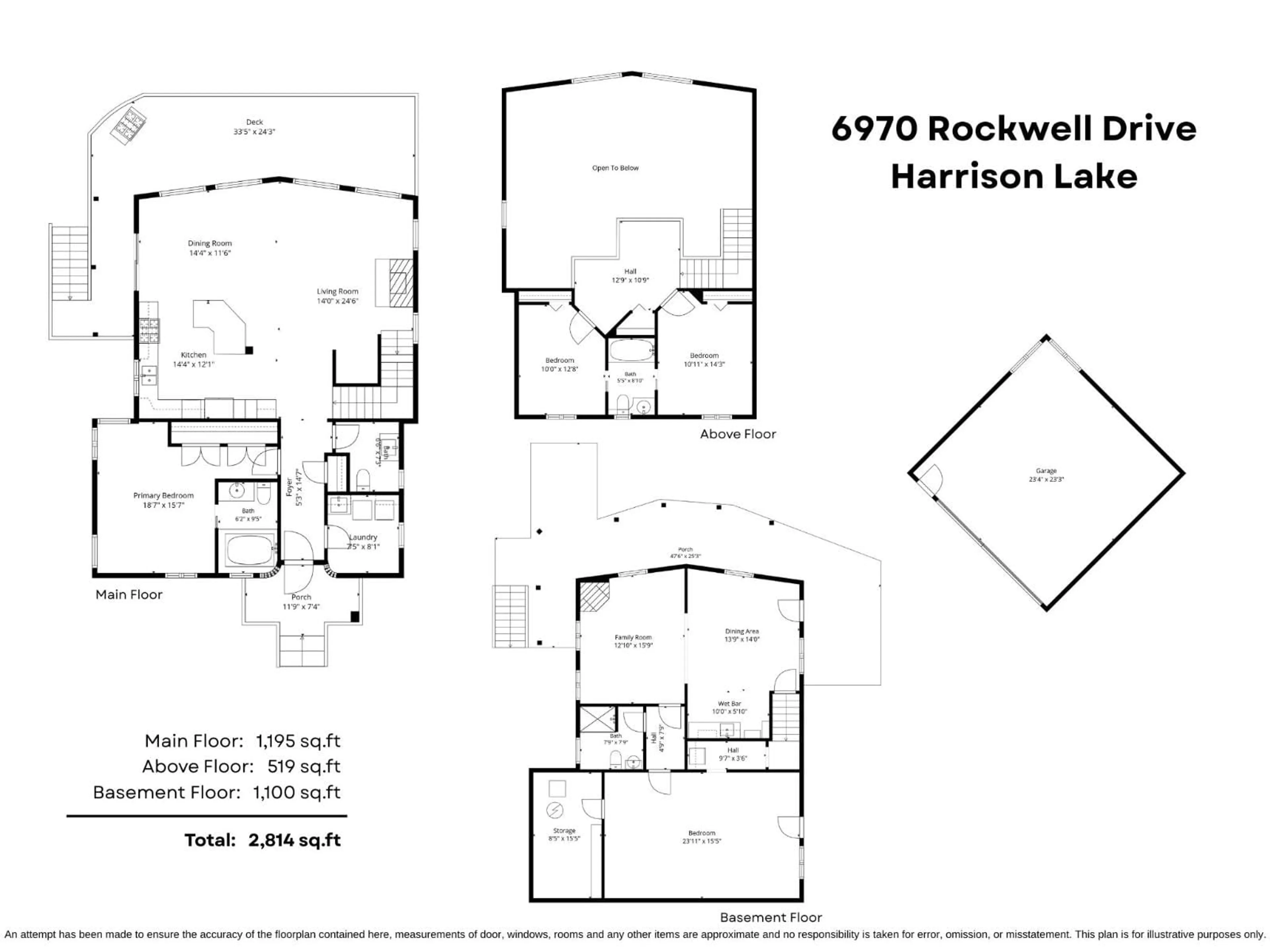 Floor plan for 6970 ROCKWELL DRIVE, Harrison Hot Springs British Columbia V0M1K0
