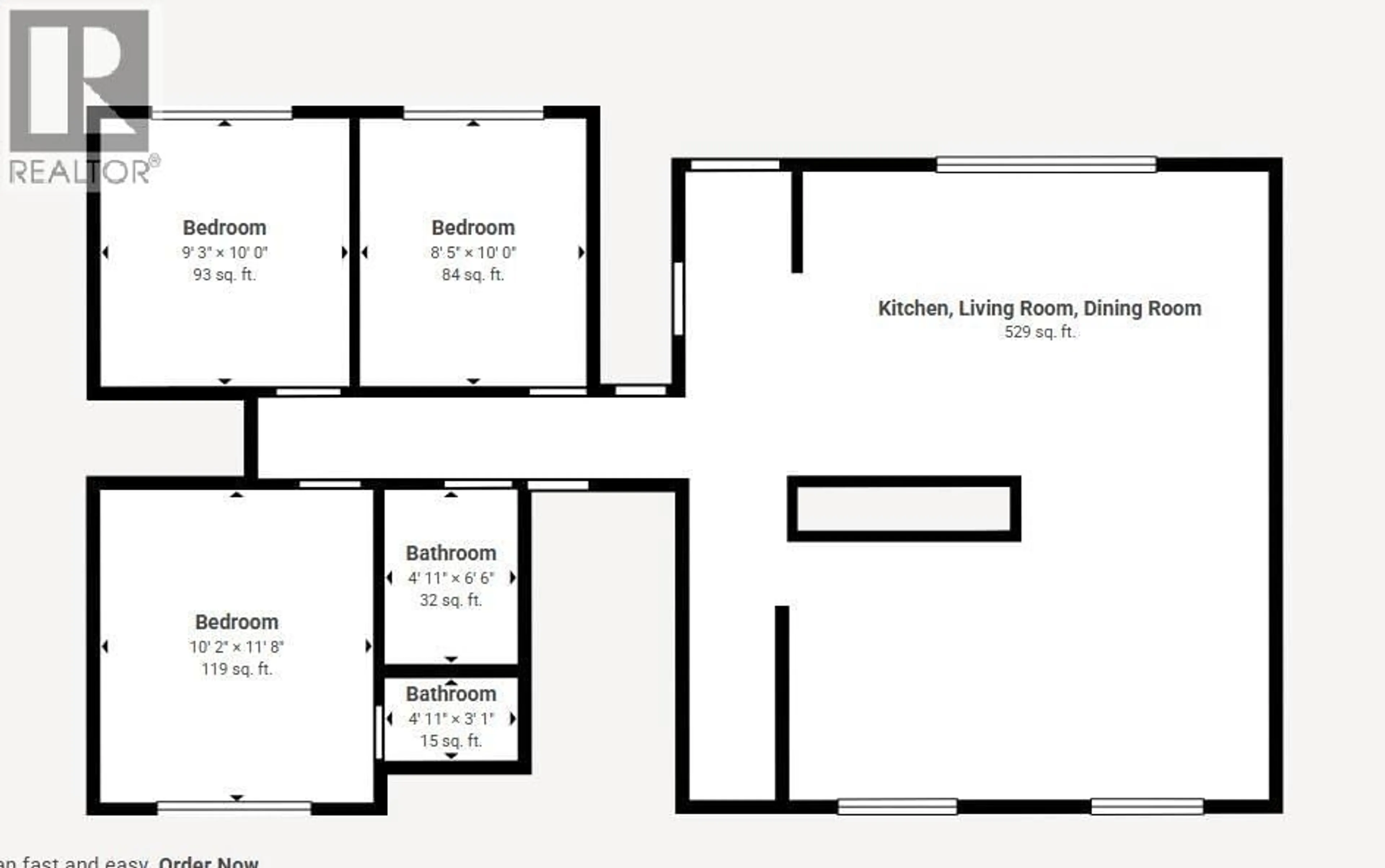 Floor plan for 1320 PICARD AVENUE, Quesnel British Columbia V2J1P7