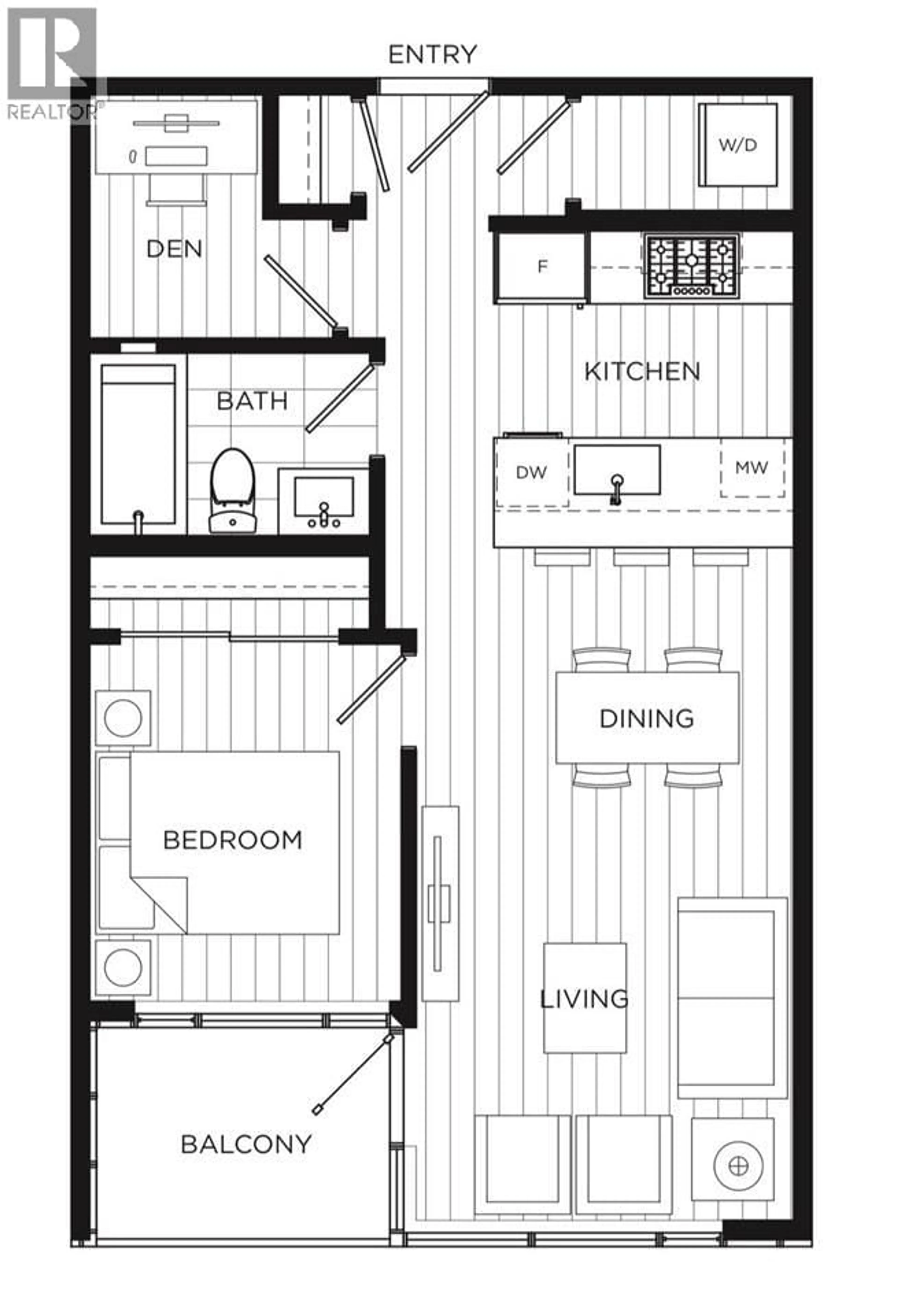 Floor plan for 208 - 10780 NO. 5 ROAD, Richmond British Columbia V6W0B8