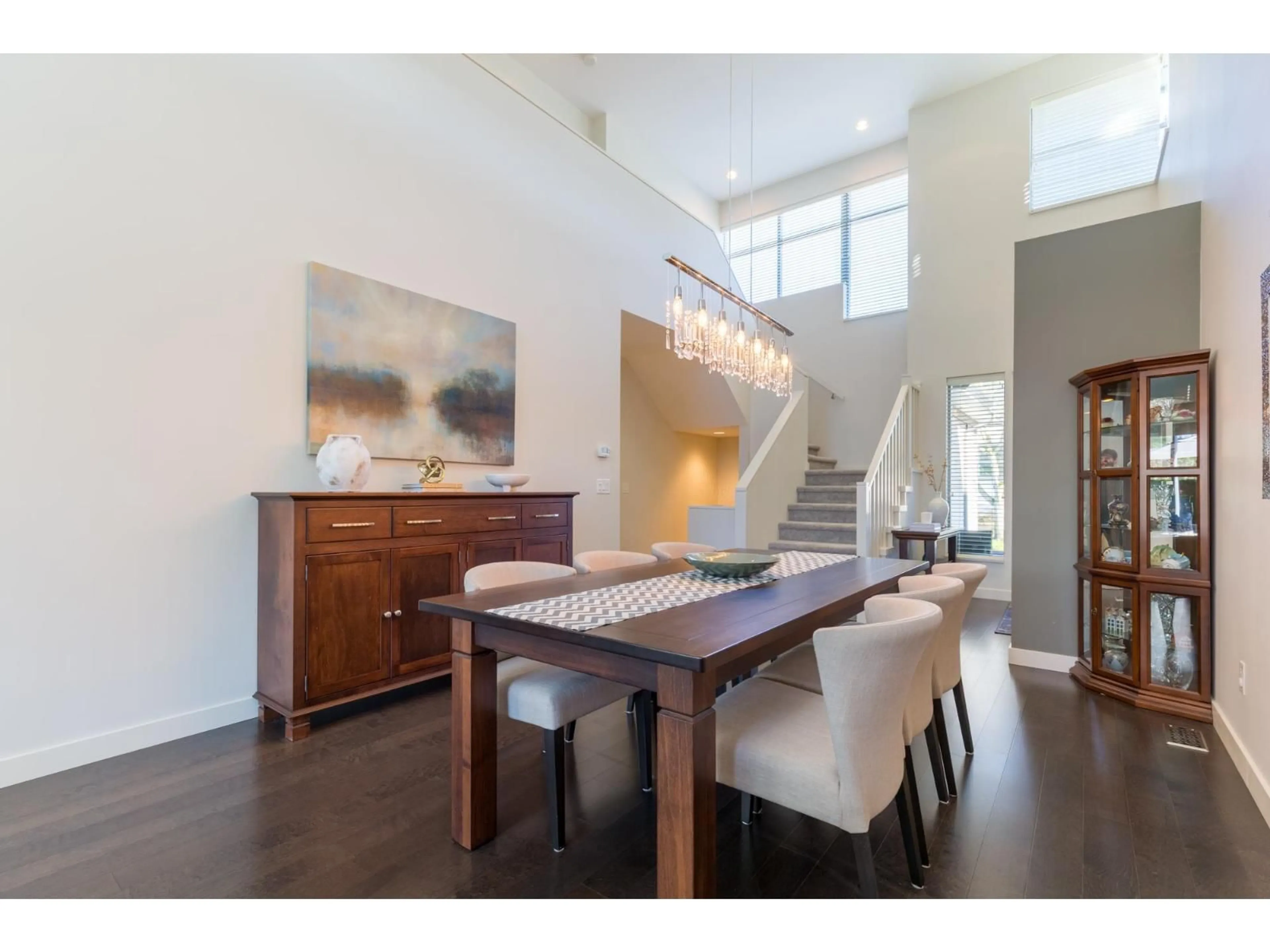 Dining room, wood/laminate floor for 27 - 2603 162 STREET, Surrey British Columbia V3Z2L4