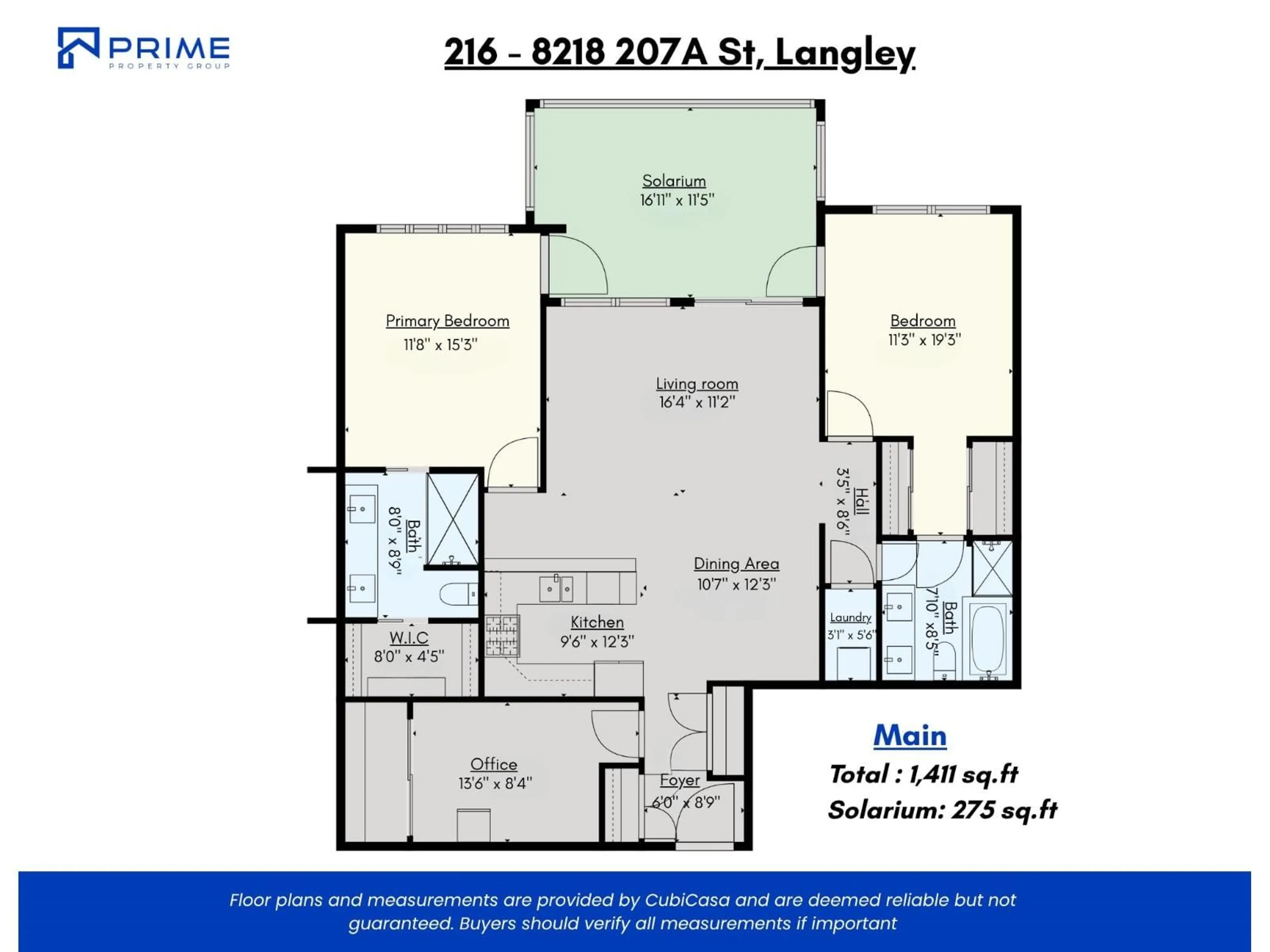 Floor plan for B216 - 8218 207A STREET, Langley British Columbia V2Y0Y1