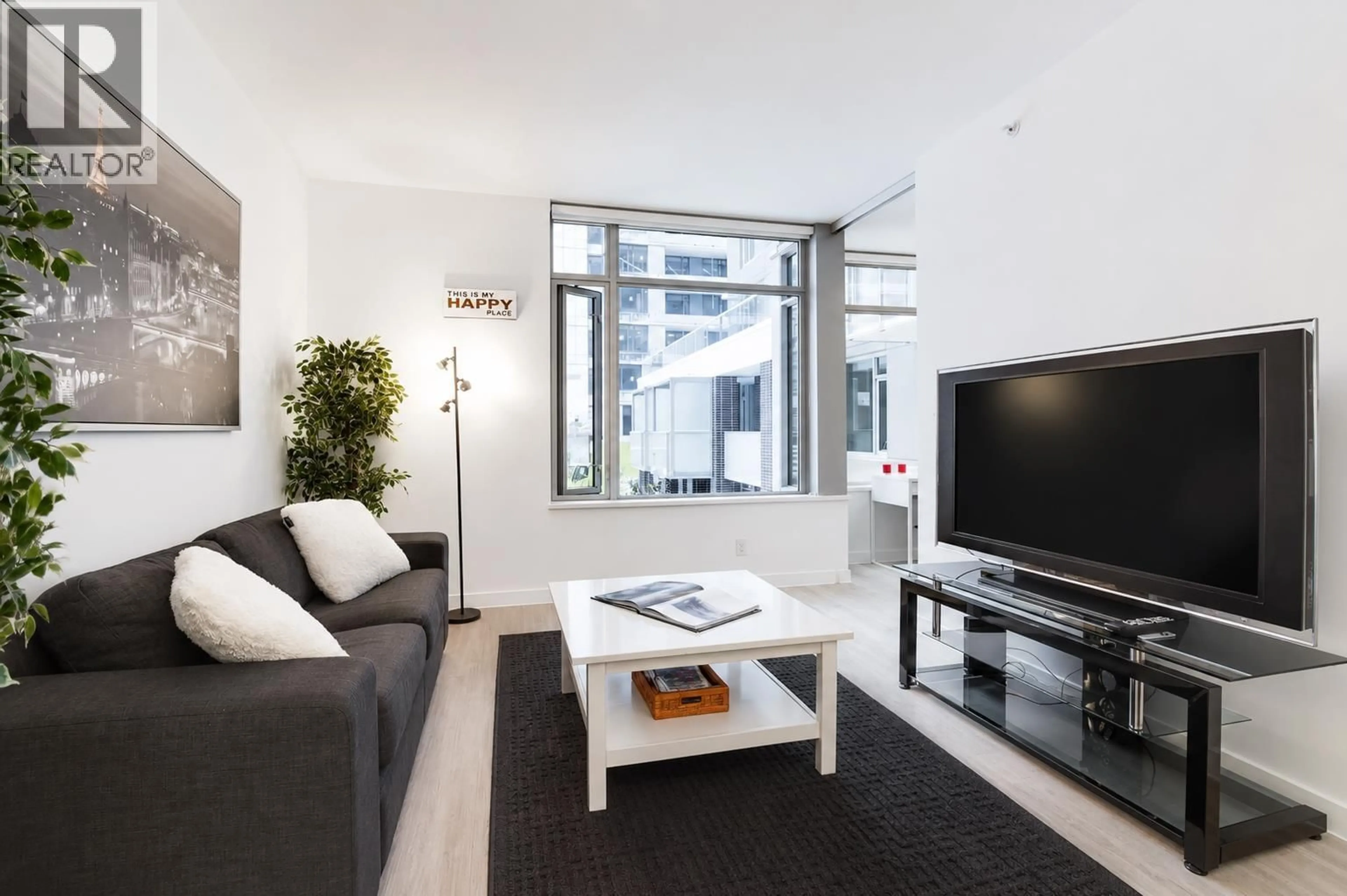 Living room with furniture, unknown for 212 - 1661 QUEBEC STREET, Vancouver British Columbia V6A0H2
