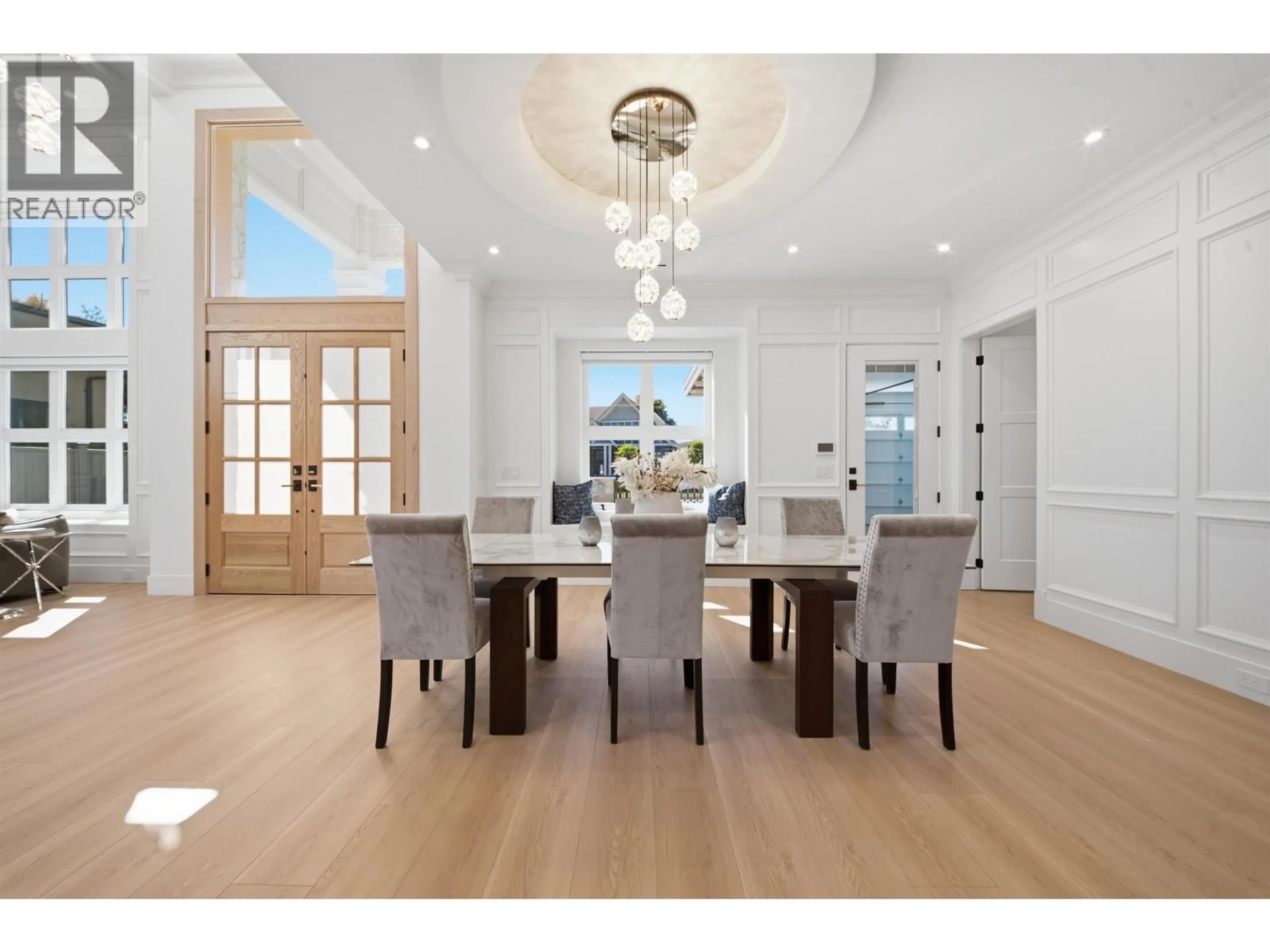 Dining room, wood/laminate floor for 8160 FAIRLANE ROAD, Richmond British Columbia V7C1Y4