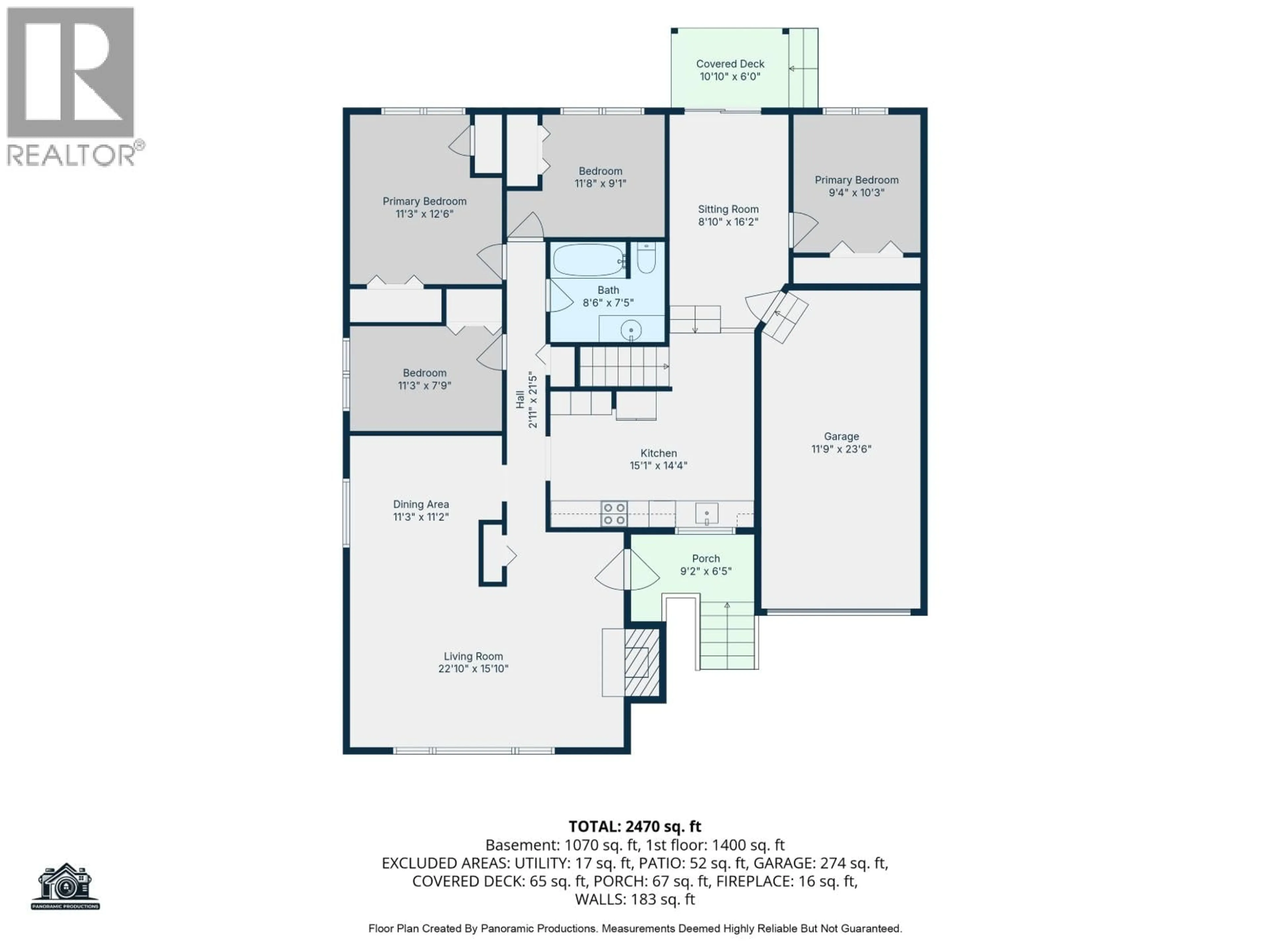 Floor plan for 270 LITZENBURG CRESCENT, Williams Lake British Columbia V2G4G6