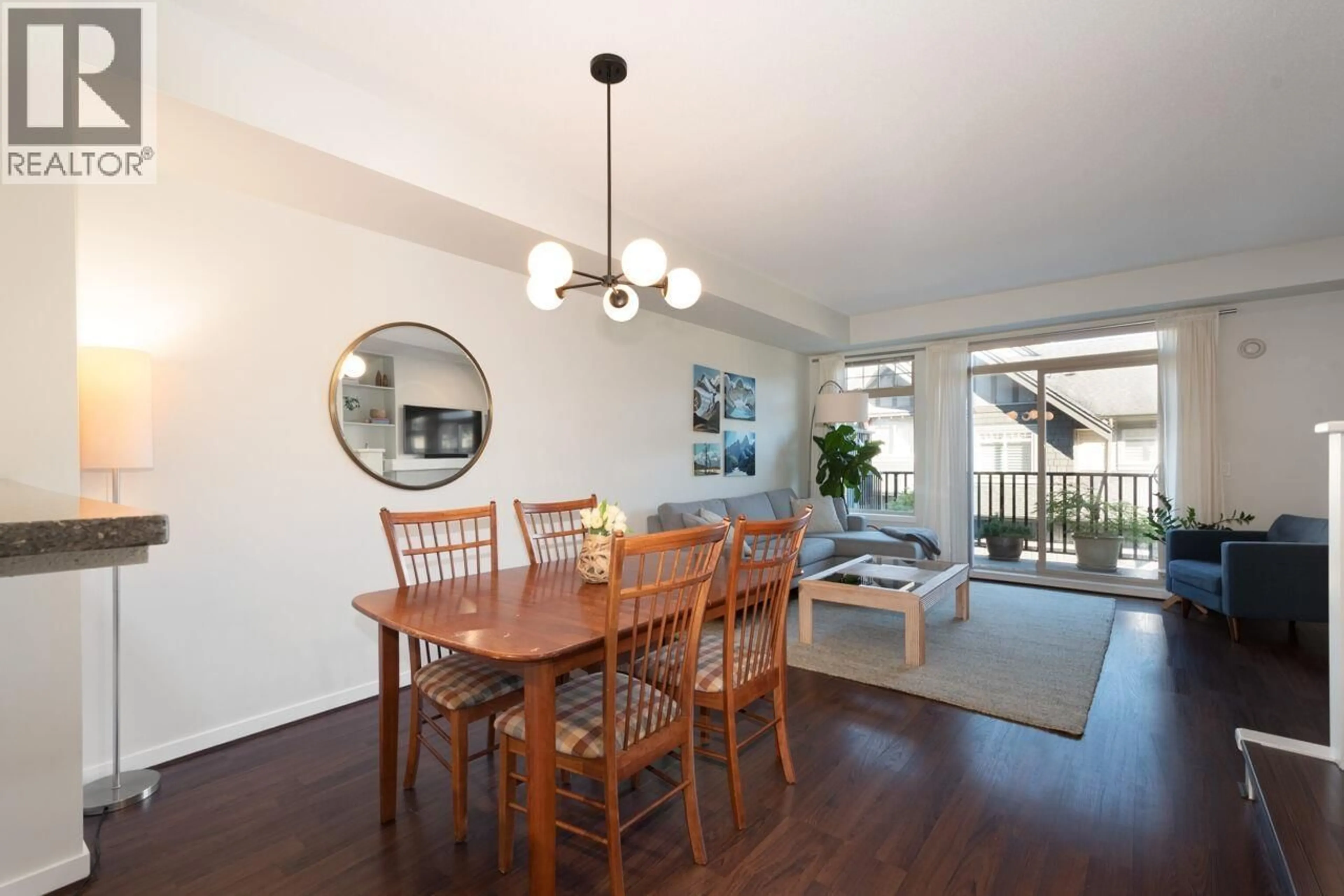 Dining room, wood/laminate floor for 33 - 55 HAWTHORN DRIVE, Port Moody British Columbia V3H0B3