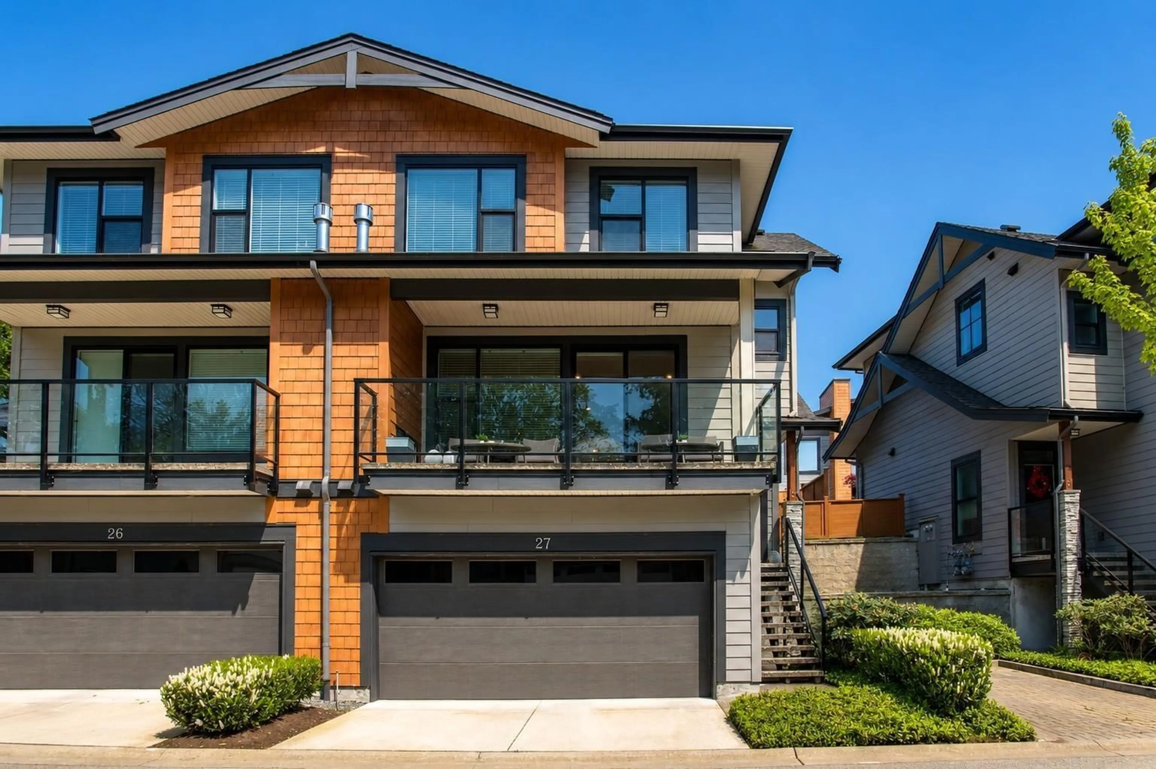 Home with brick exterior material, street for 27 - 3618 150 STREET, Surrey British Columbia V3Z0W3
